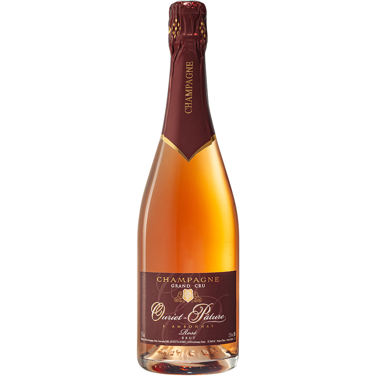 Ouriet Pature Champagne Brut Grand Cru Rosé