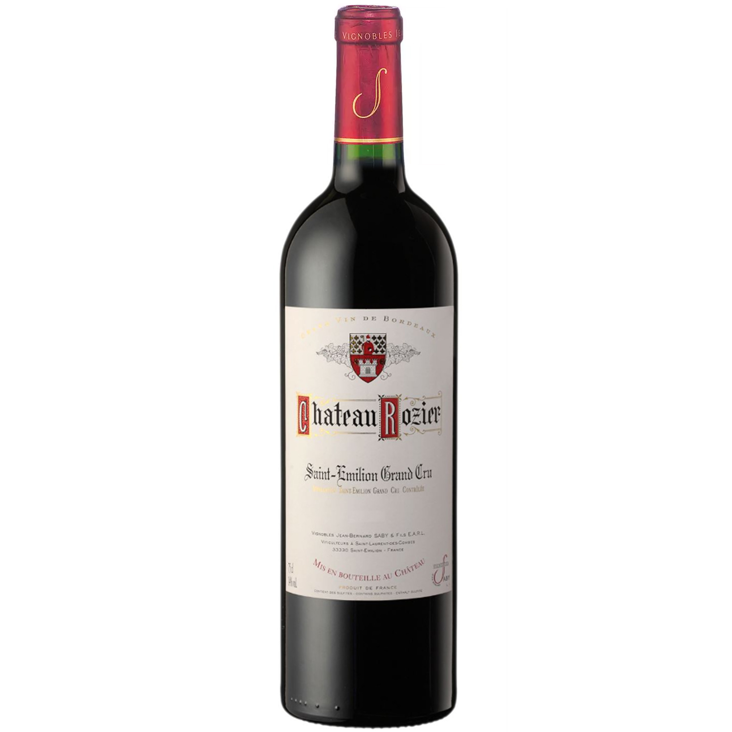 Chateau Rozier Saint Emilion Grand Cru 2023