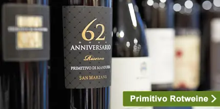 Beste  Primitivo Rotweine von Vinum Nobile