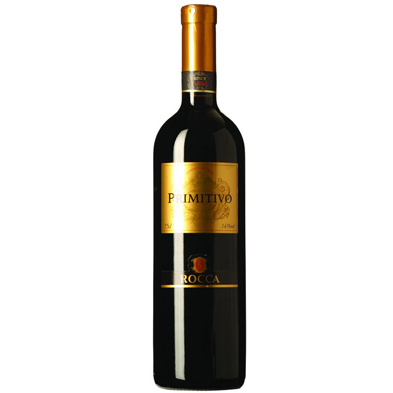 Italienischer Rotwein Rocca Primitivo 2020
