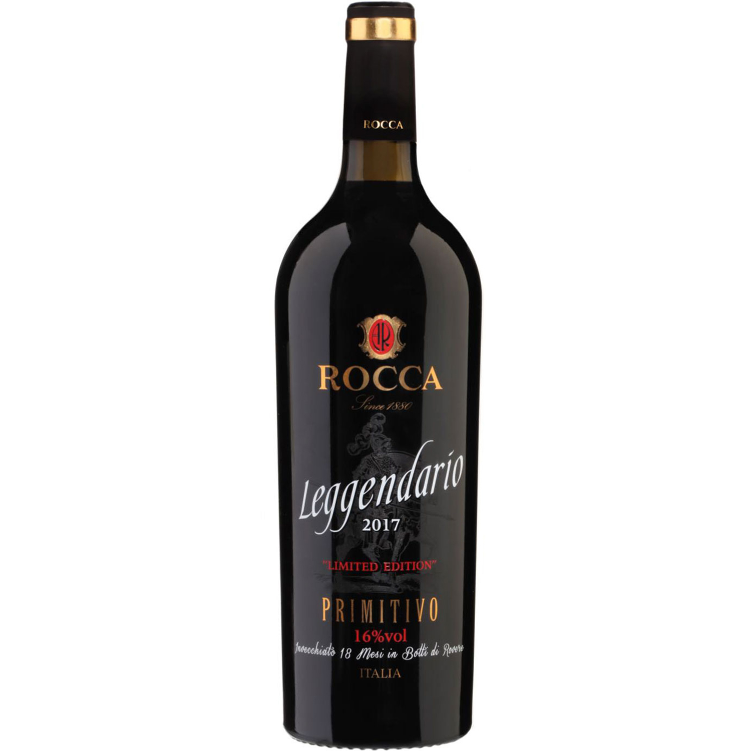 Italienischer Rotwein Rocca Leggendario 2017
