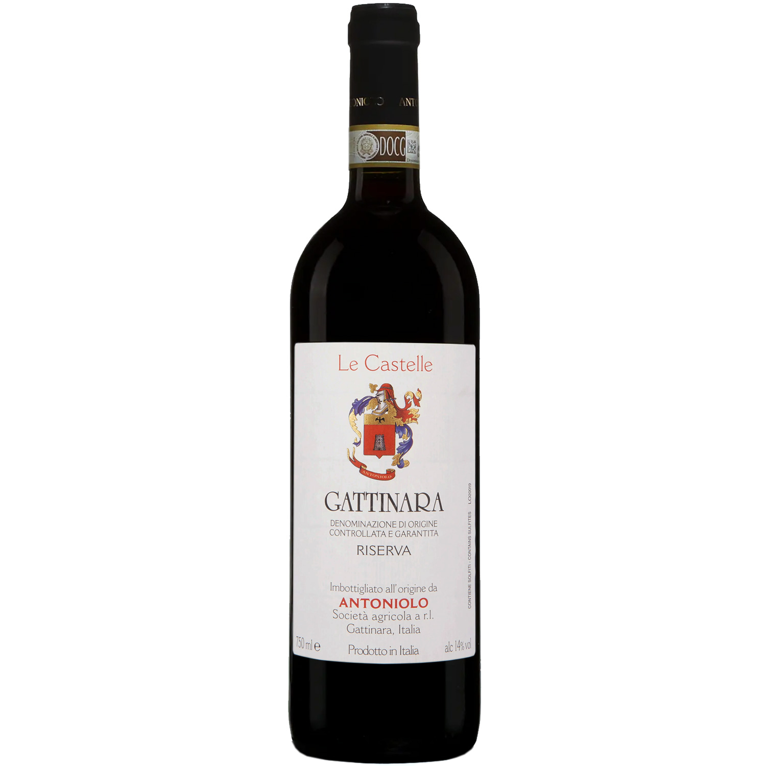 Antoniolo Le Castelle Gattinara Riserva 2017