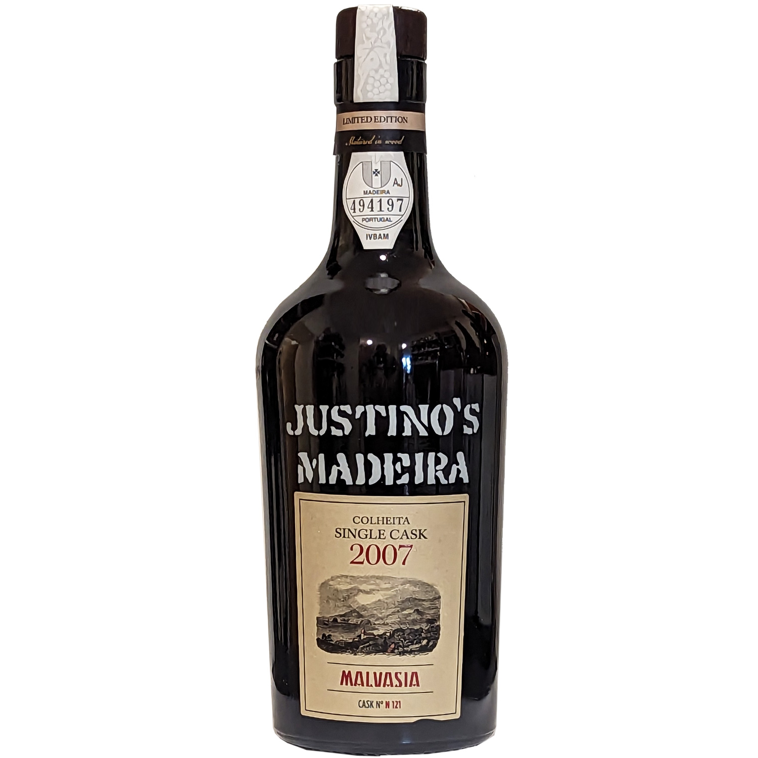 Justino's Single Cask Malvasia 2007 Madeira Justino's Single Cask Malvasia 2007 Madeira