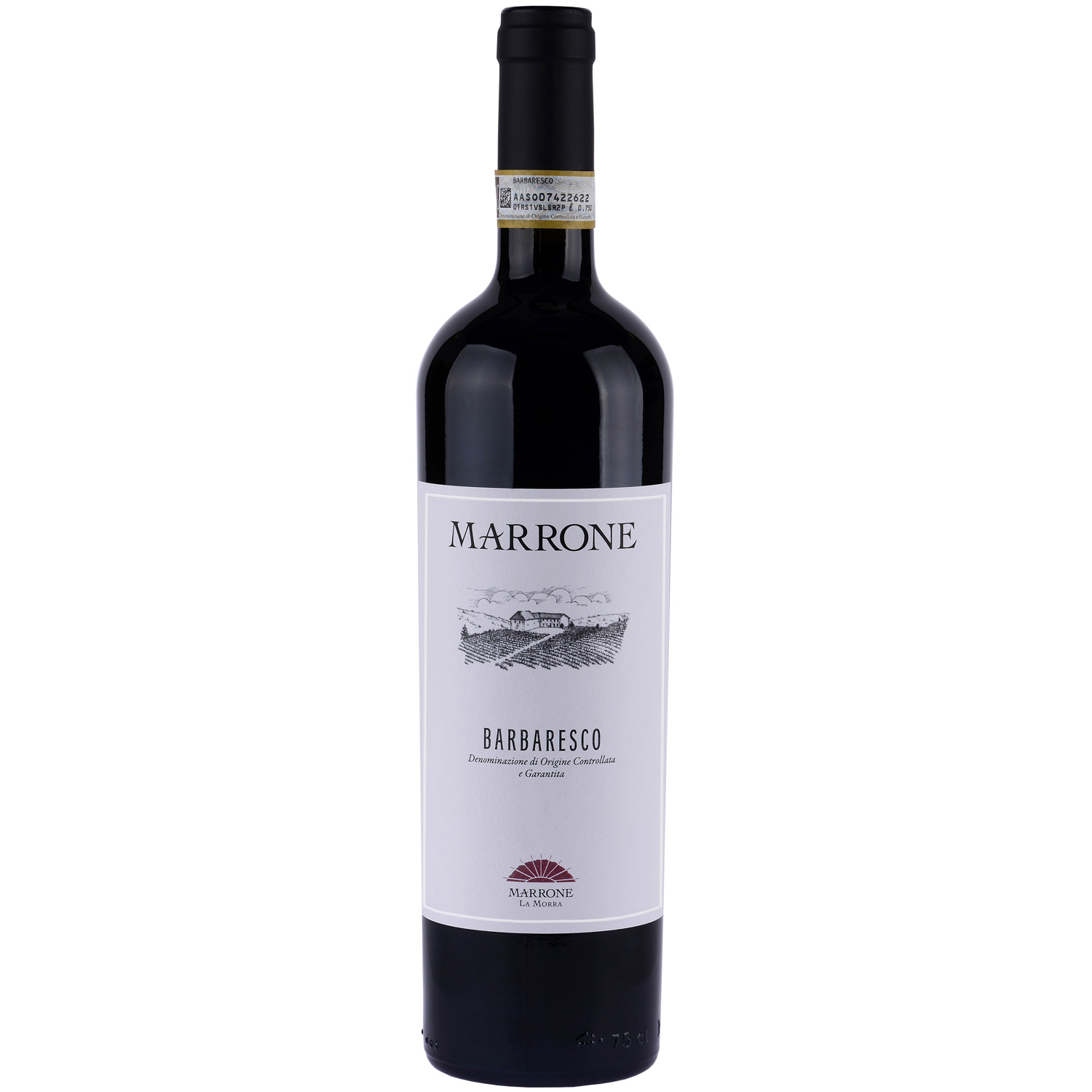 Italienischer Rotwein Marrone Barbaresco DOCG 2017