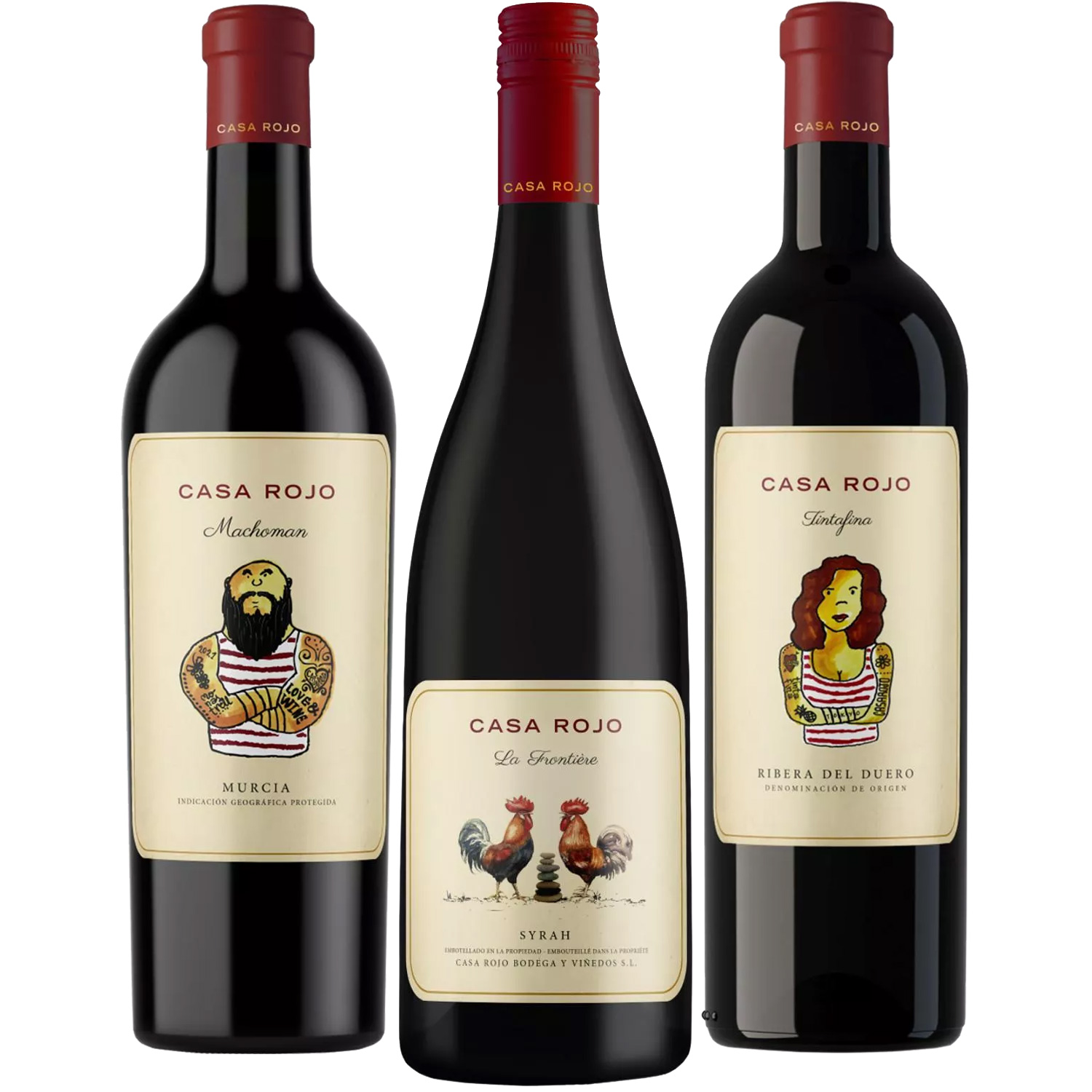 Casa Rojo 3er Rotwein-Paket Casa Rojo 3er Rotwein-Paket