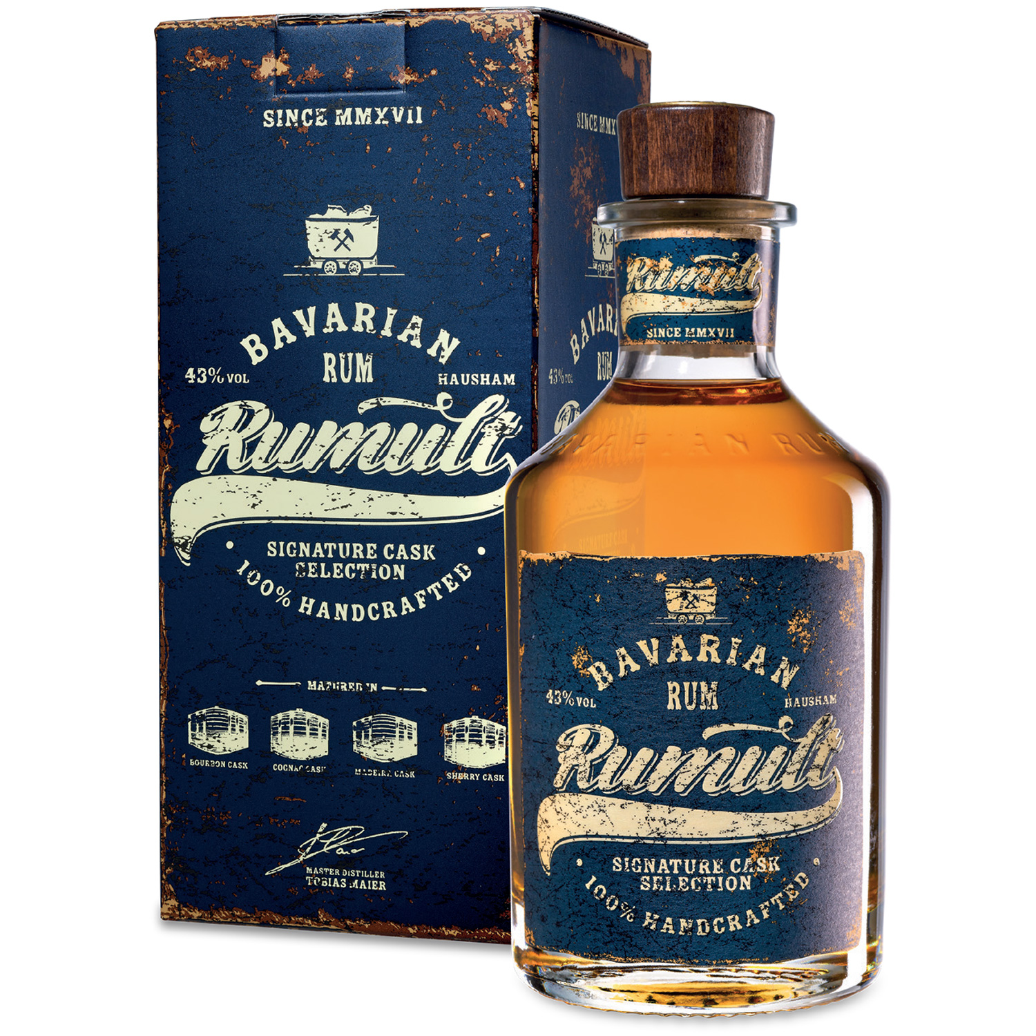 Lantenhammer Rumult Bavarian Rum Signature Cask Selection 0,7 L Lantenhammer Rumult Bavarian Rum Signature Cask Selection 0,7 L