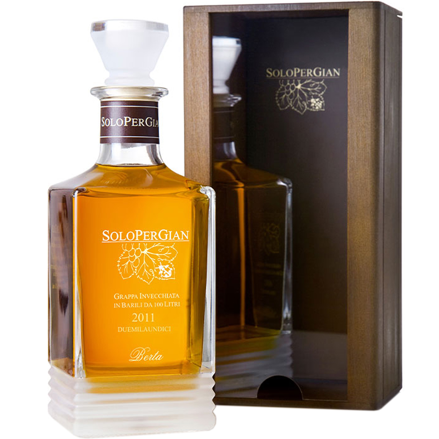 Berta SoloPerGian Grappa Invecchiata 2011 Berta SoloPerGian Grappa Invecchiata 2011