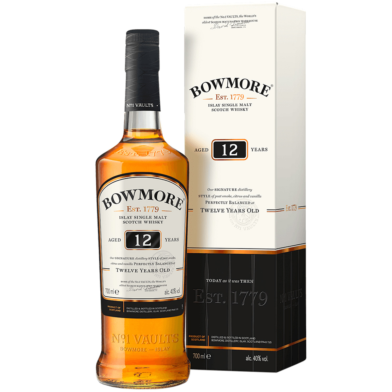 Bowmore 12 YO Islay Single Malt Scotch Whisky