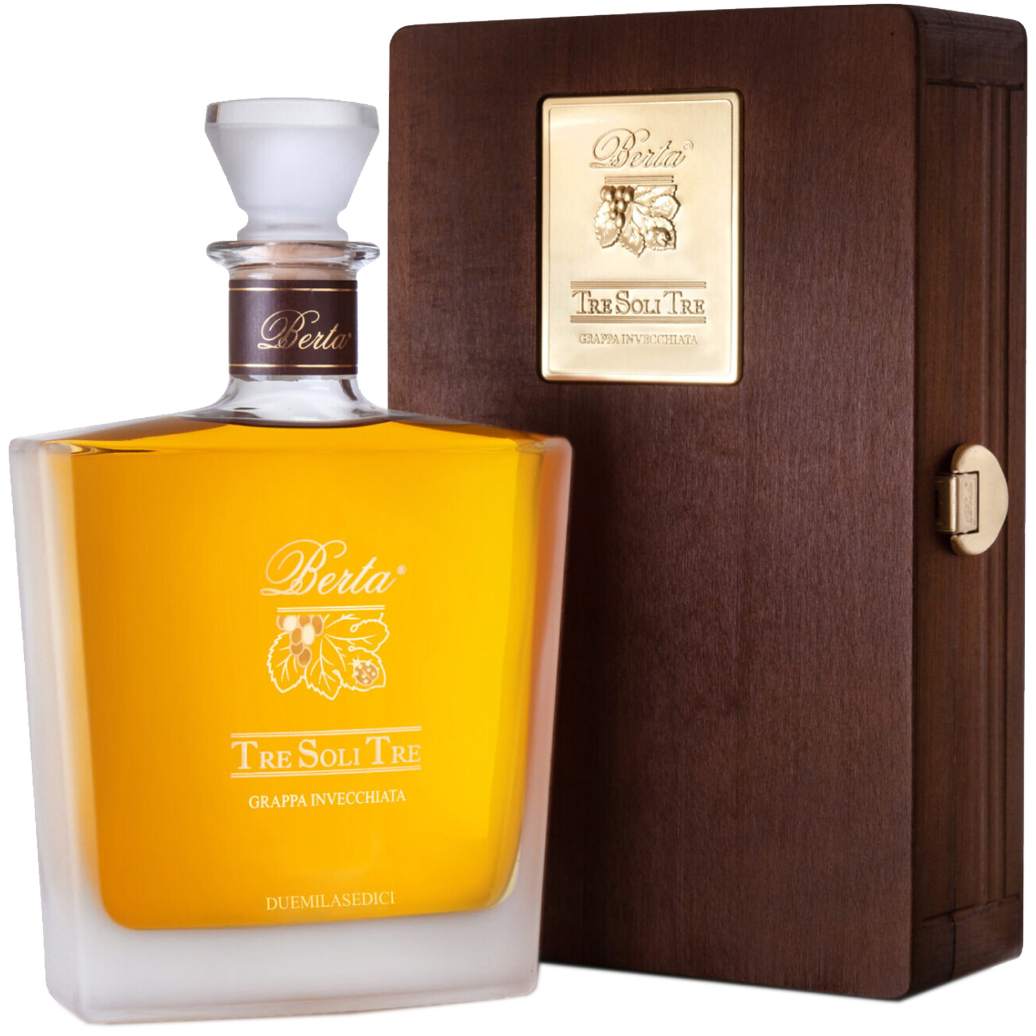 Berta Tre Soli Tre Grappa Invecchiata 2016 Berta Tre Soli Tre Grappa Invecchiata 2016
