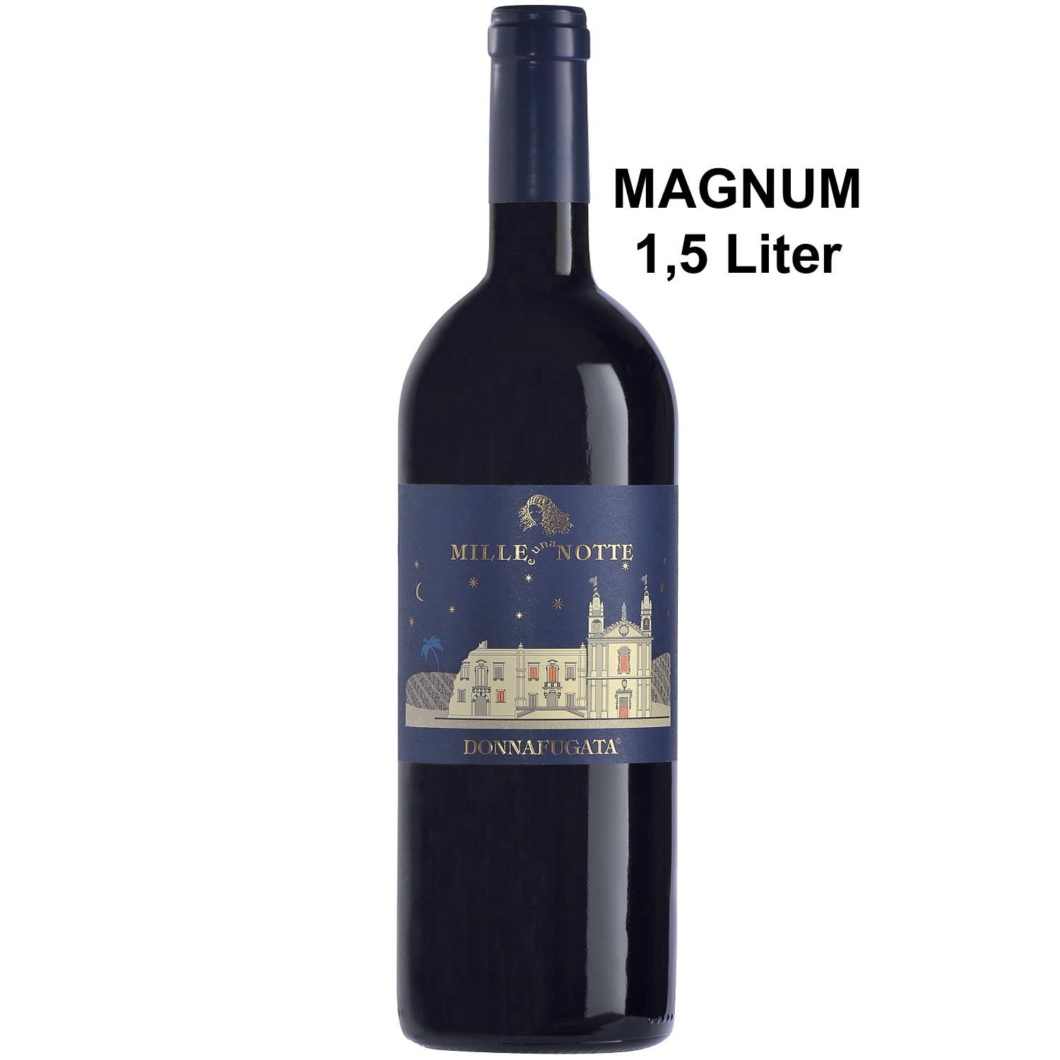Italienischer Rotwein Mille e Una Notte 2003 Magnum Donnafugata 