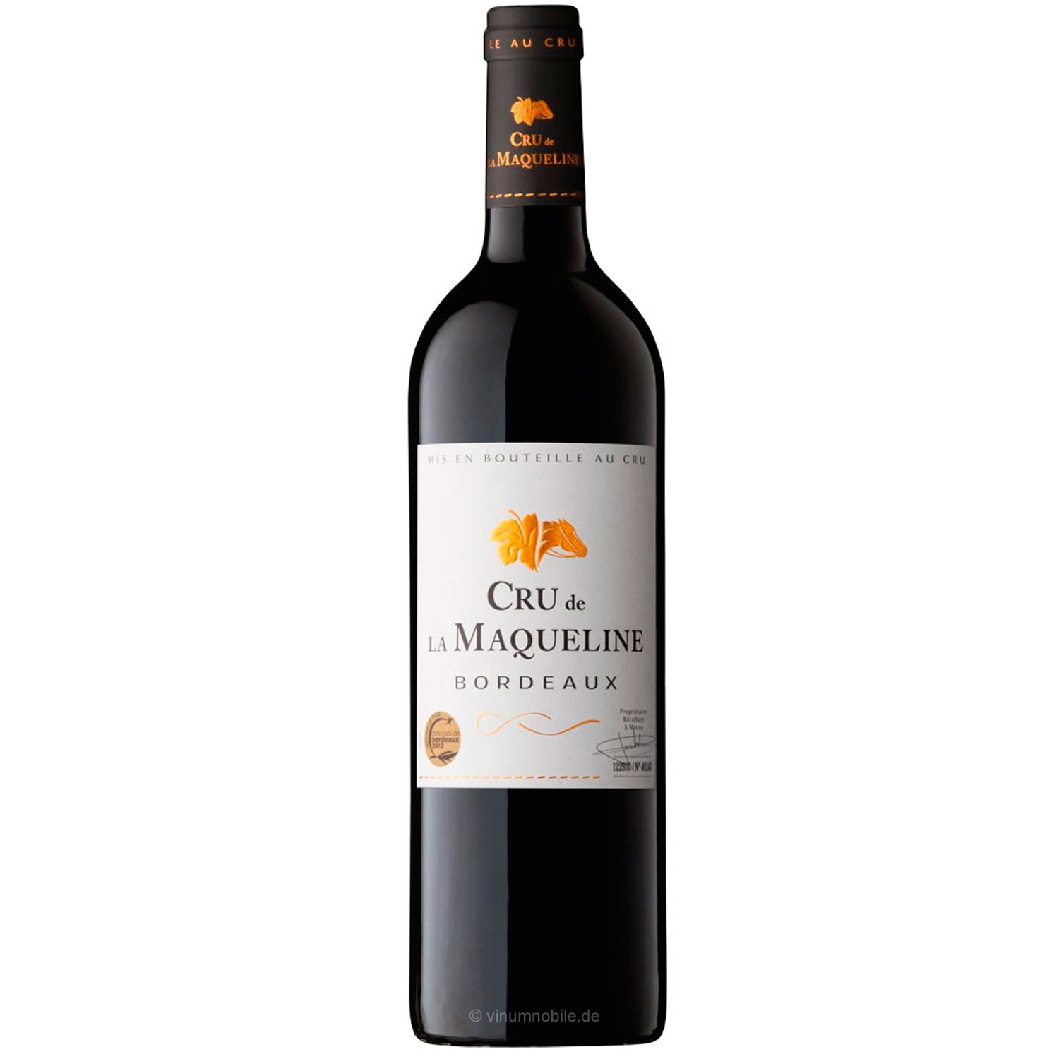 Cru de la Maqueline Bordeaux AOC 2018 Cru de la Maqueline Bordeaux AOC 2018