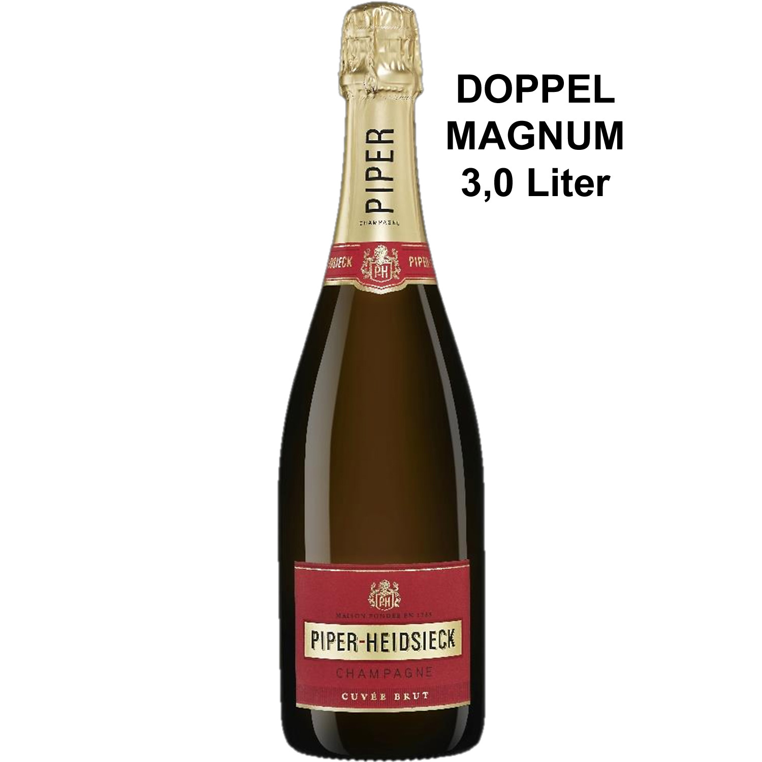Champagne Piper-Heidsieck Cuvée Brut AOP Doppel-Magnum