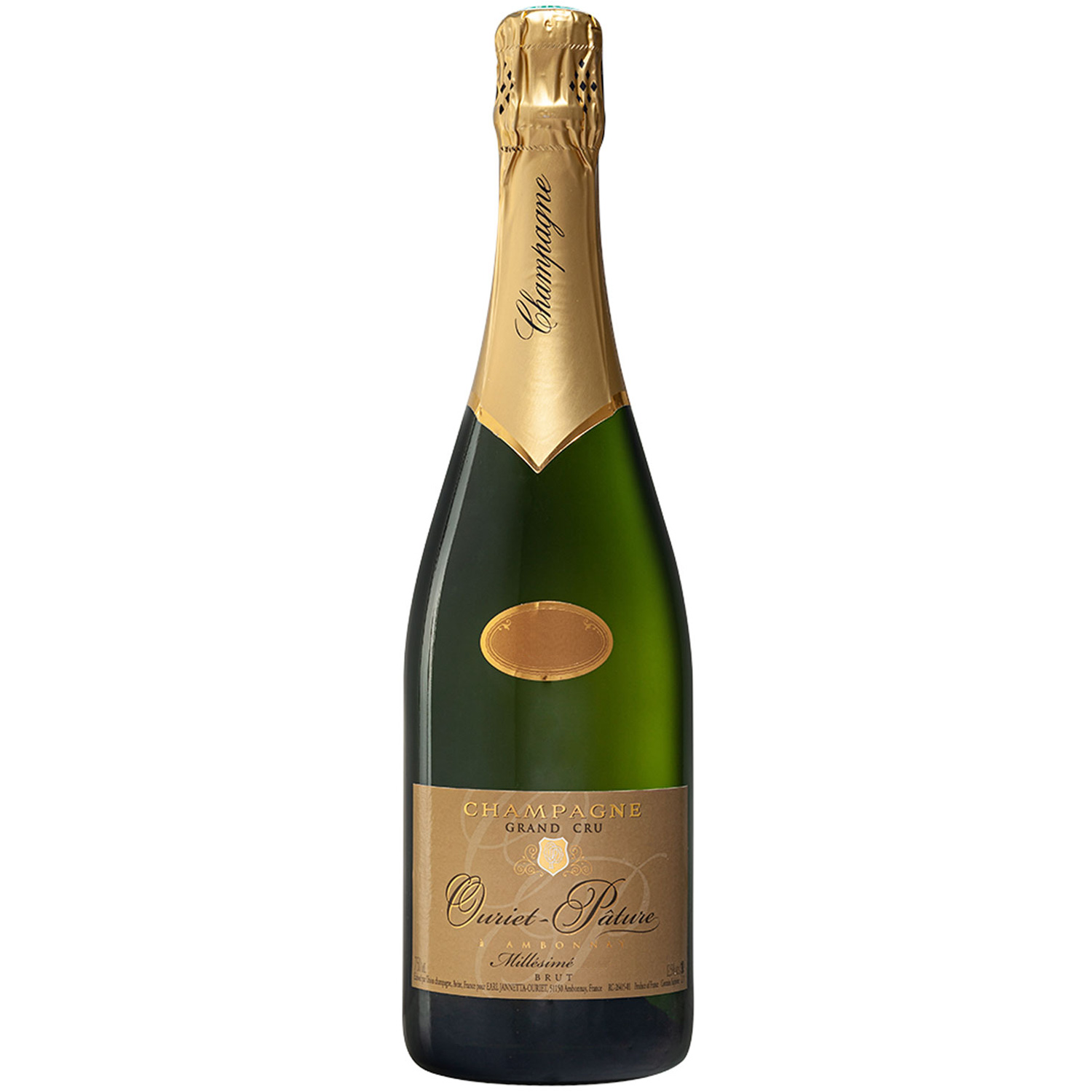 Champagne Grand Cru Ouriet-Pature Millesime 2012 Champagne Grand Cru Ouriet-Pature Millesime 2012