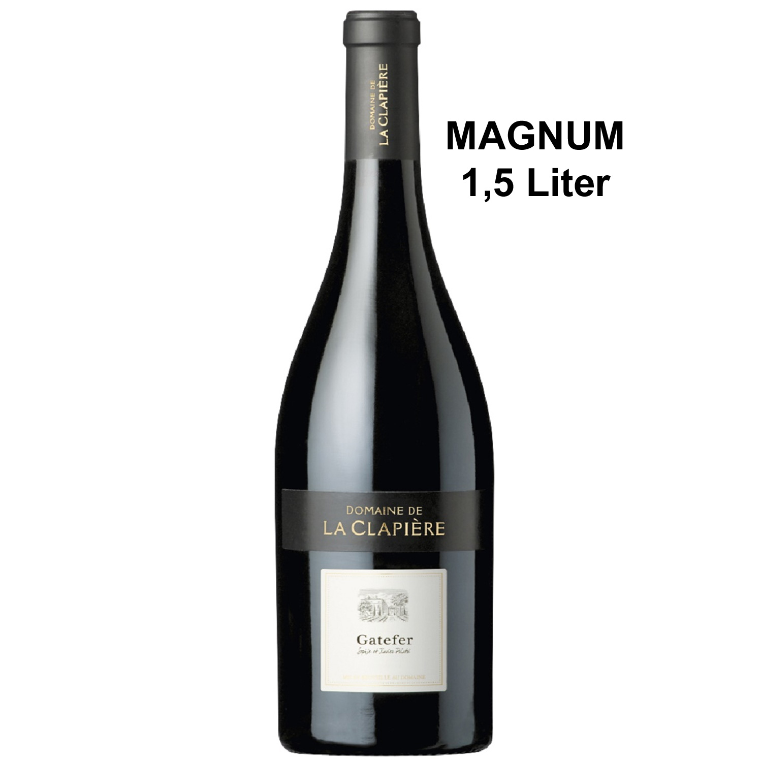 Französischer Rotwein Gatefer Magnum 2015 Domaine de la Clapiere Französischer Rotwein Gatefer Magnum 2015 Domaine de la Clapiere