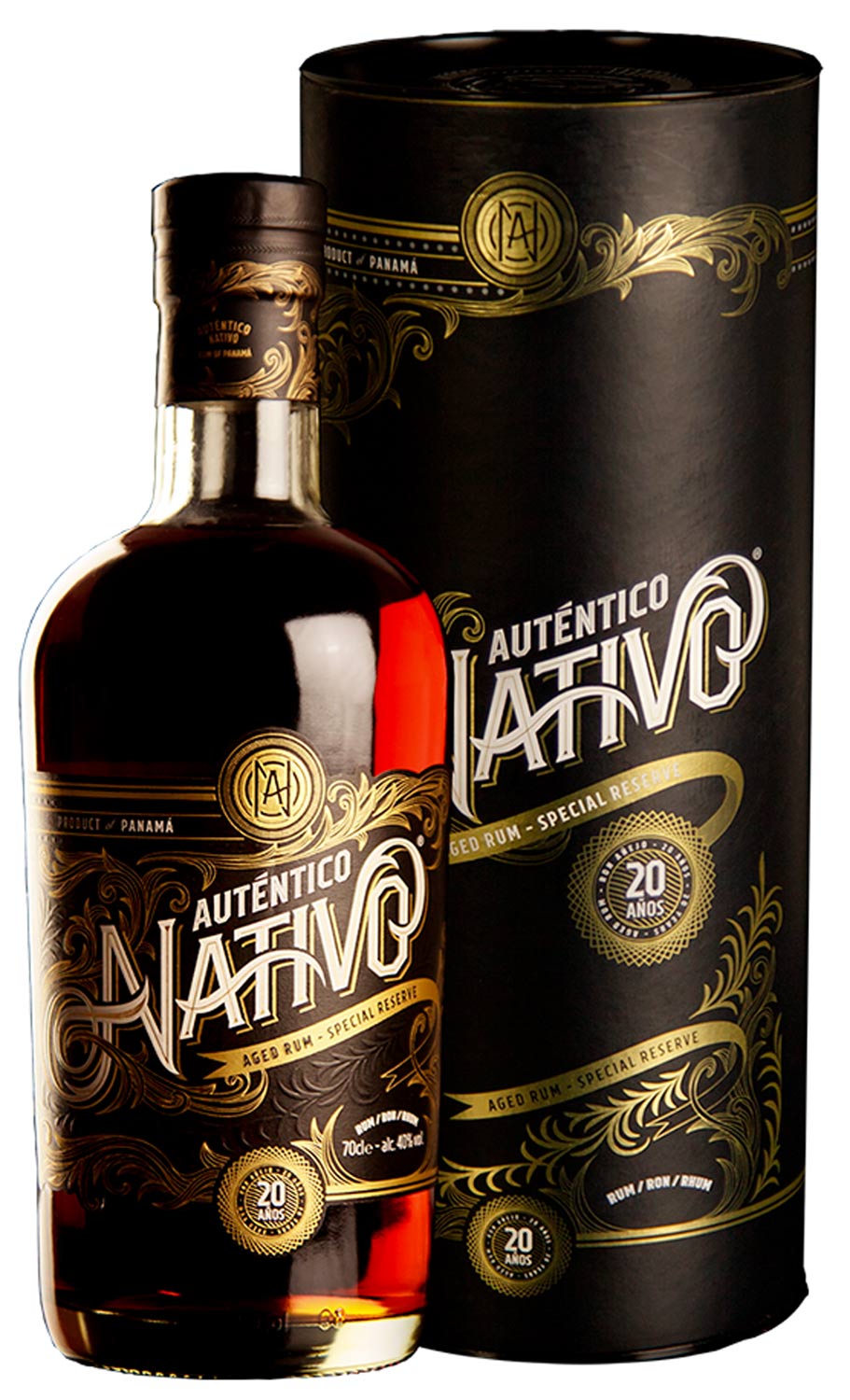 Rum Panama Autentico Nativo 20 Years 