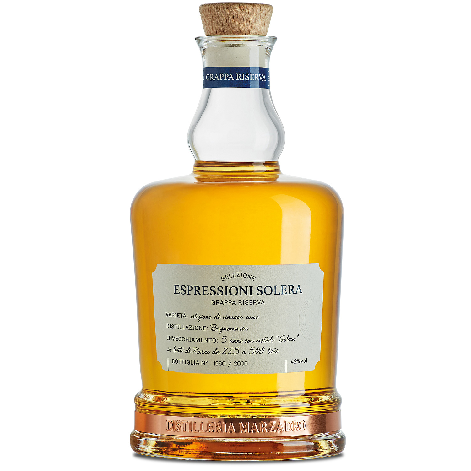 Grappa Marzadro Espressioni Solera Riserva Grappa Marzadro Espressioni Solera Riserva
