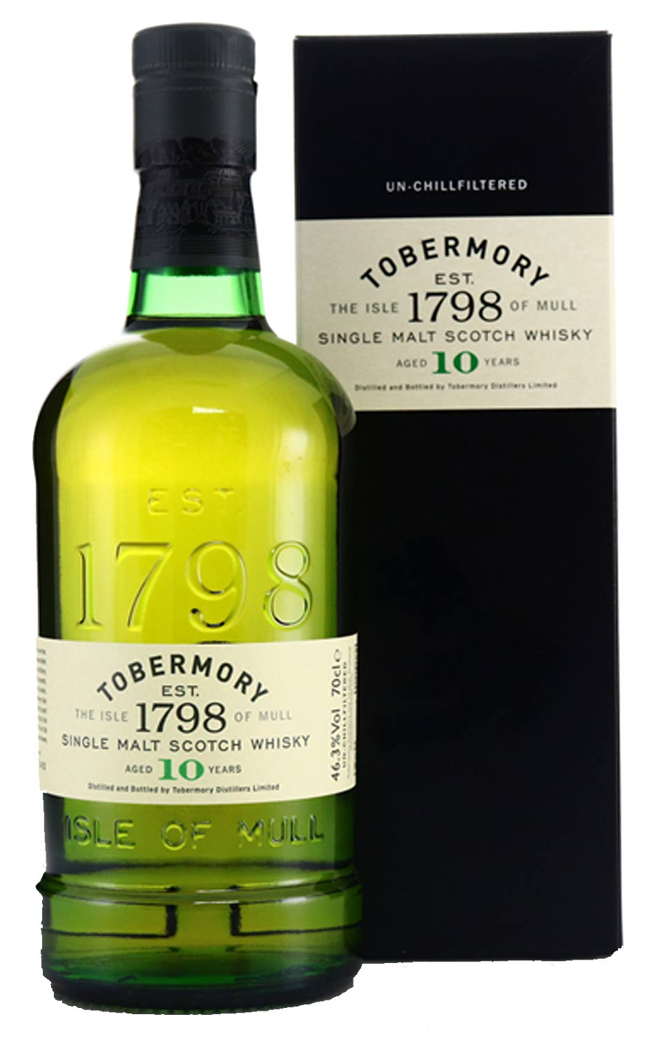 Tobermory 10 YO Single Malt Scotch Whisky Tobermory 10 YO Single Malt Scotch Whisky