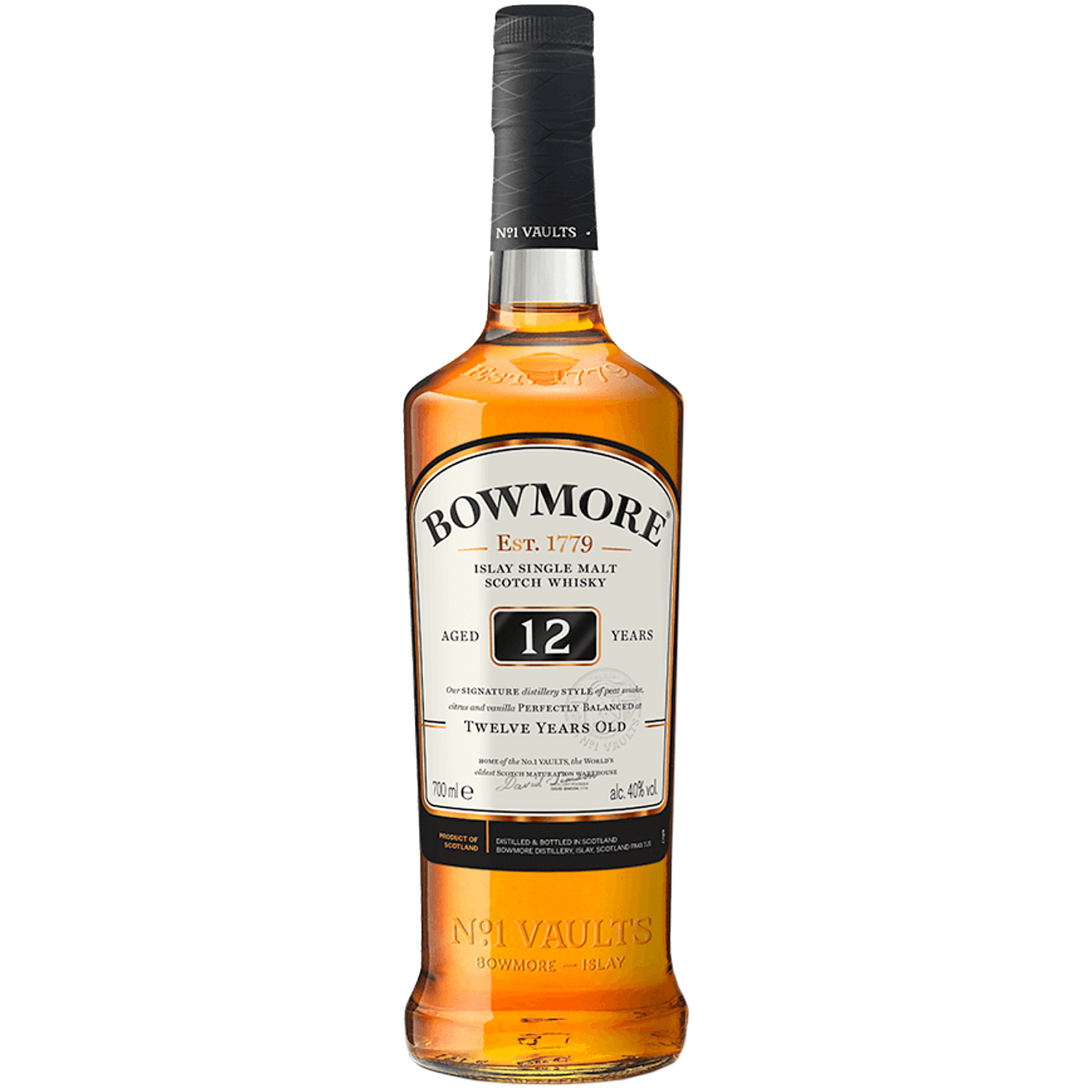 Bowmore 12 YO Islay Single Malt Scotch Whisky Bowmore 12 YO Islay Single Malt Scotch Whisky