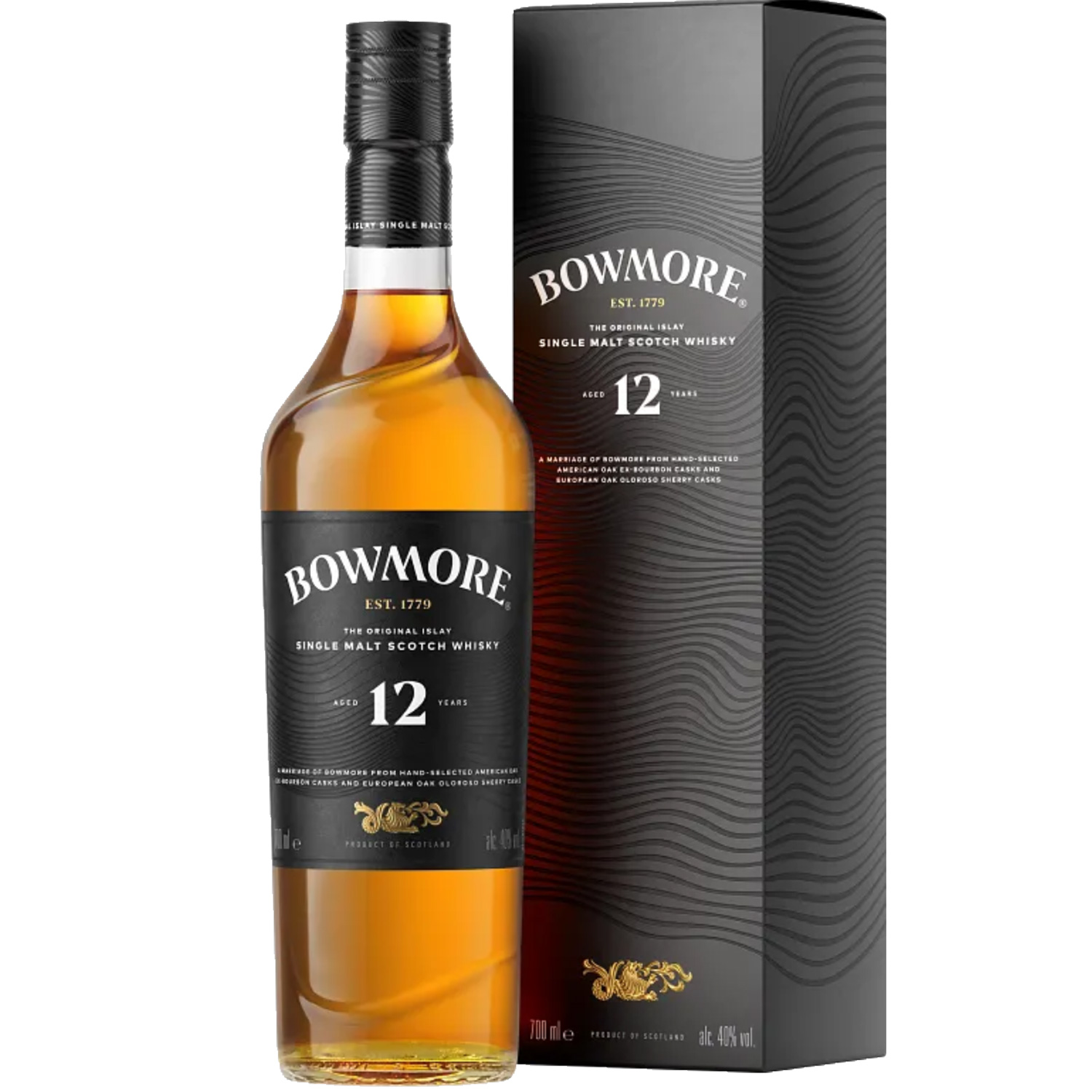 Bowmore 12YO Islay Single Malt Whisky Bowmore 12YO Islay Single Malt Whisky
