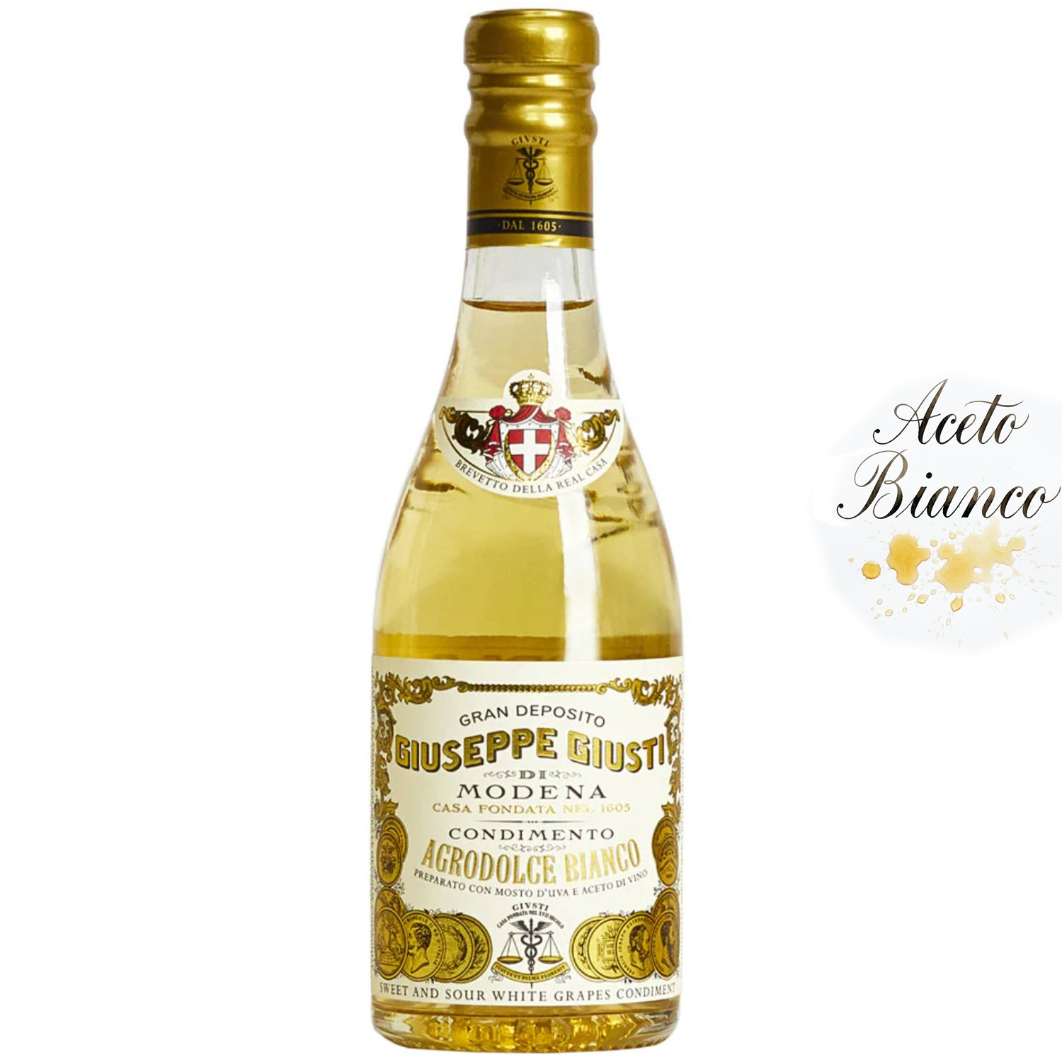 Giusti Aceto Agrodolce Bianco Traditionsflasche Giusti Aceto Agrodolce Bianco Traditionsflasche