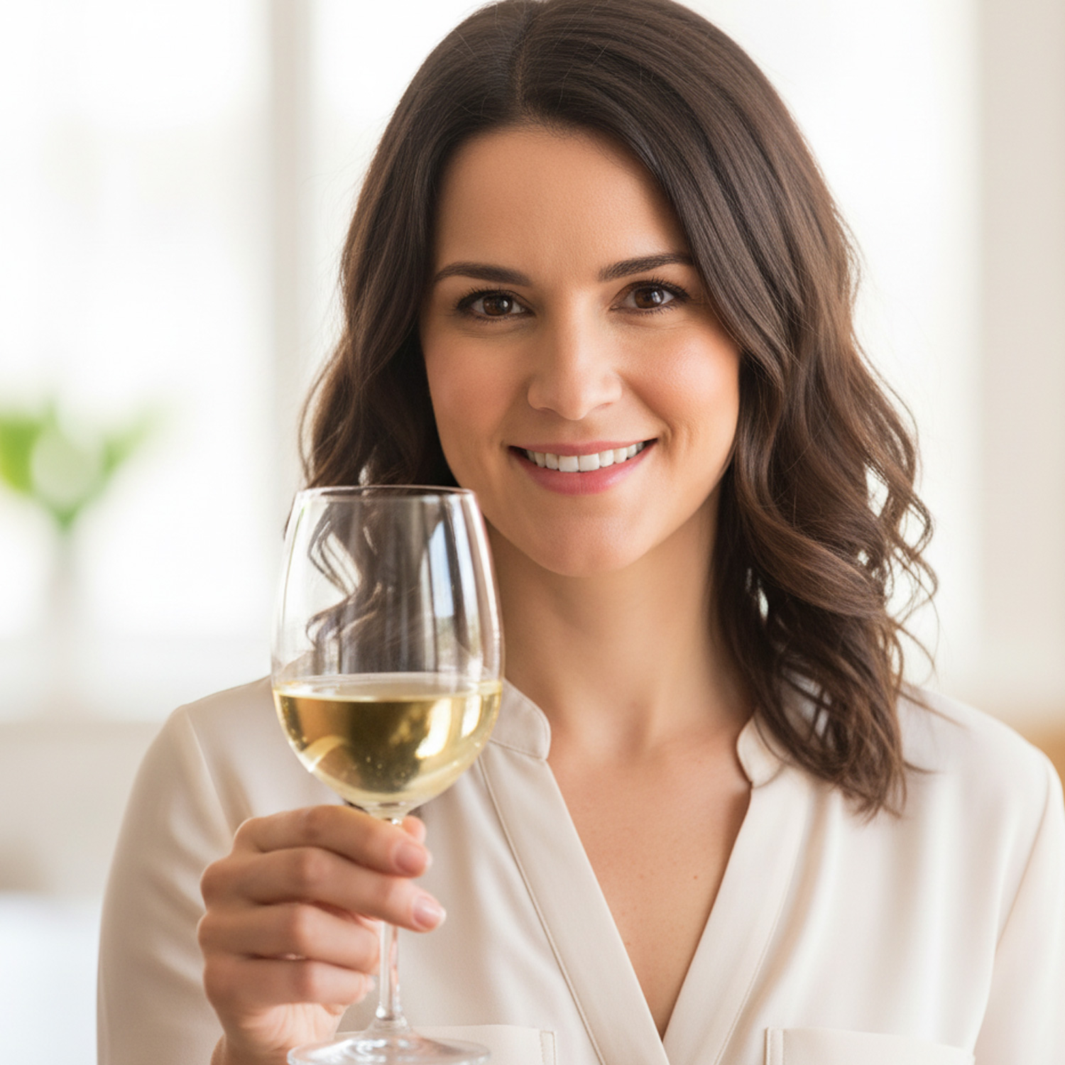 Ein vorzüglicher und köstlicher Weißwein Ein vorzüglicher und köstlicher Weißwein