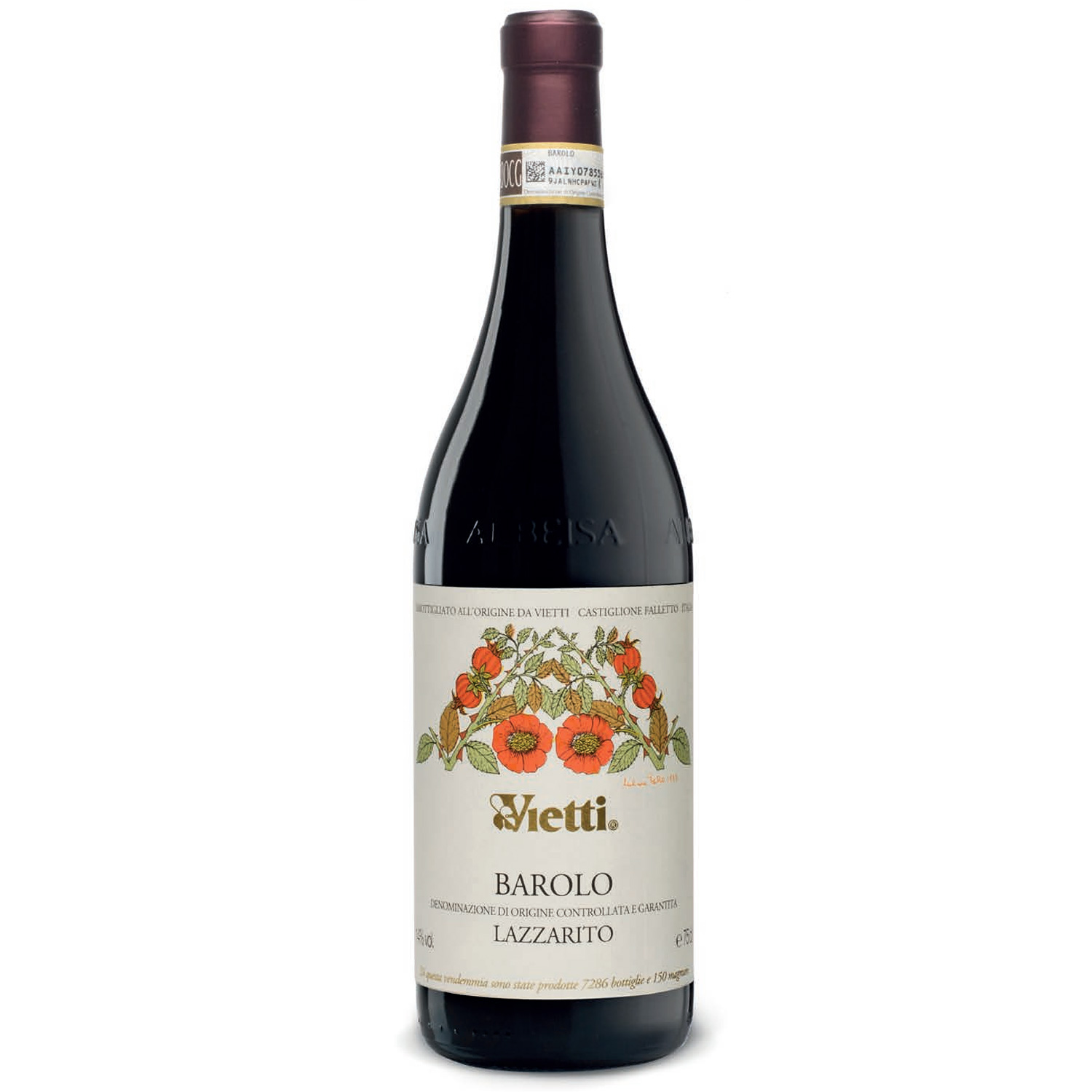 Italienischer Rotwein Vietti Barolo Lazzarito 2016 