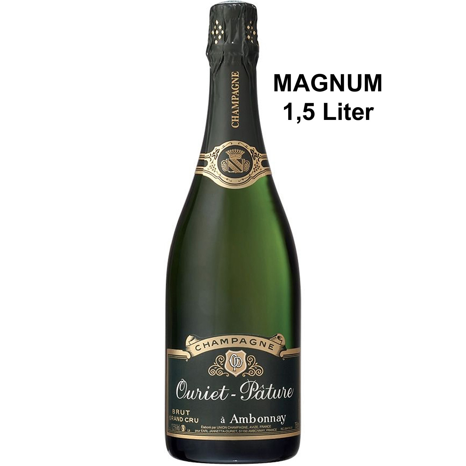 Champagner Ouriet - Pature Brut Grand Cru Magnum 