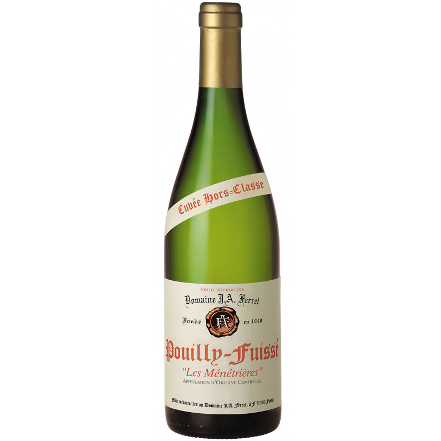 Ferret Cuvee Hors Classe Pouilly Fuisse Les Menetrieres 2020 Ferret Cuvee Hors Classe Pouilly Fuisse Les Menetrieres 2020