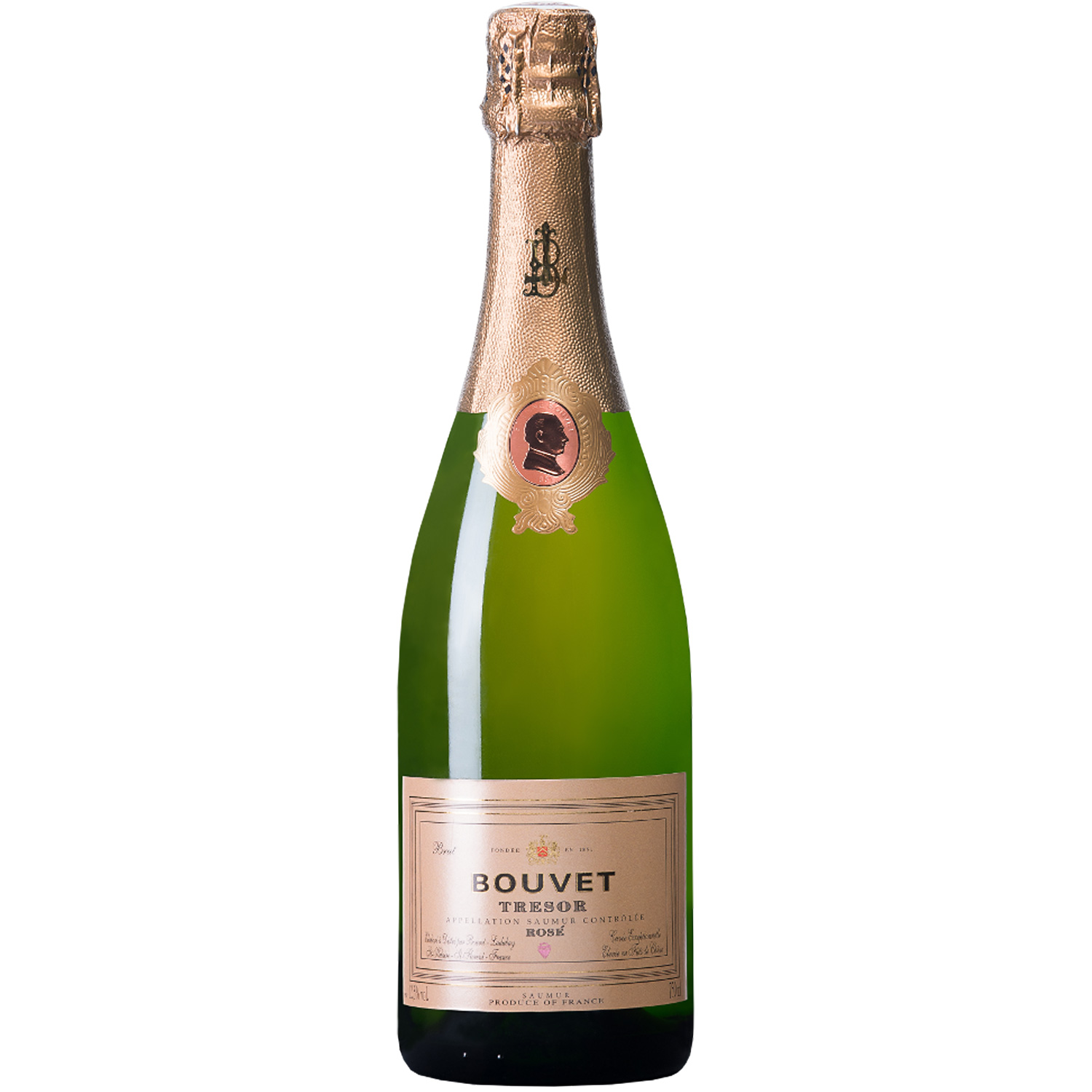 Bouvet Crémant Saumur Brut Rosé Tresor AOP  Bouvet Crémant Saumur Brut Rosé Tresor AOP
