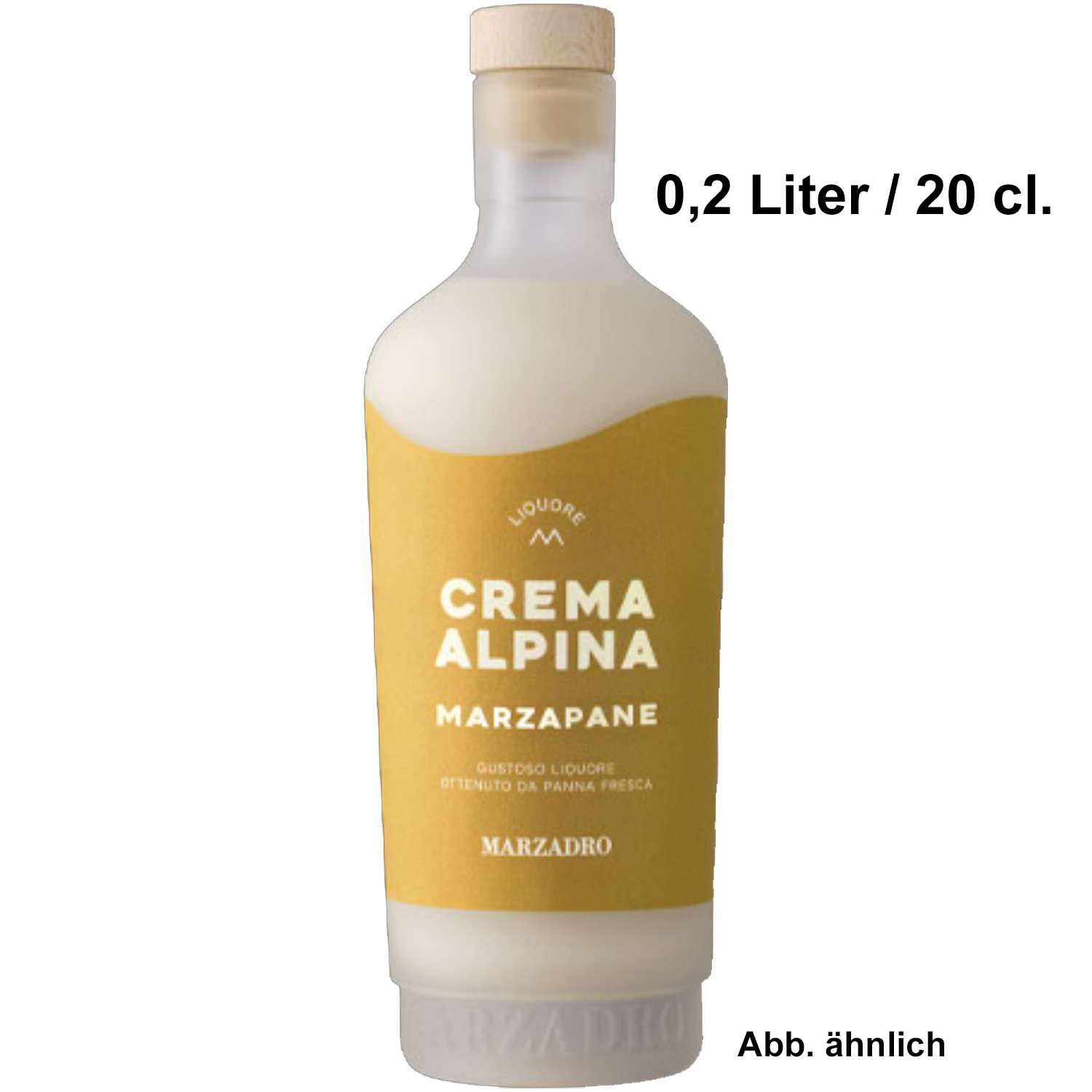 Marzadro Crema Alpina Marzapane 20 cl Marzadro Crema Alpina Marzapane 20 cl
