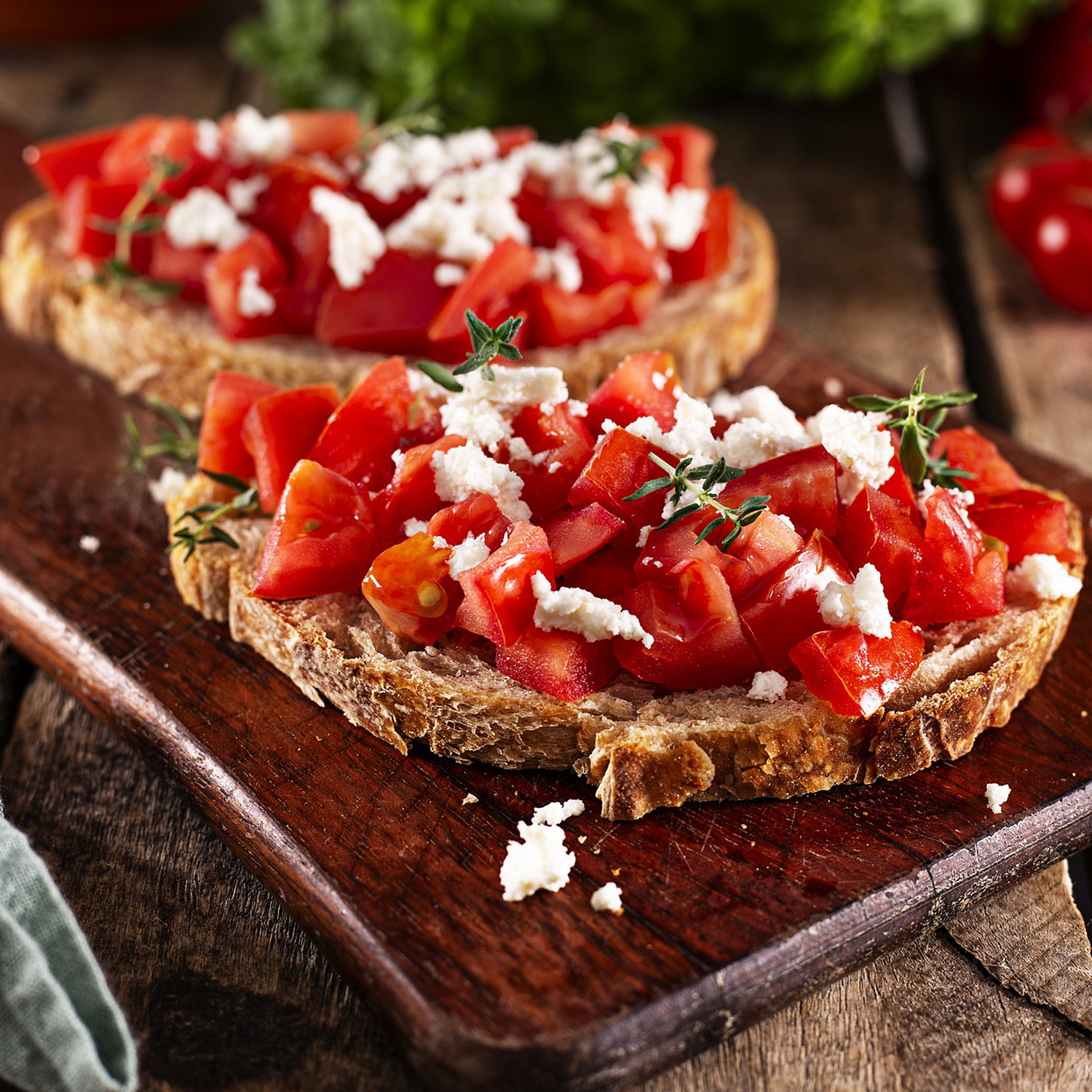 Bruschetta Essen Alkohol Wein trinken Bruschetta Essen Alkohol Wein trinken