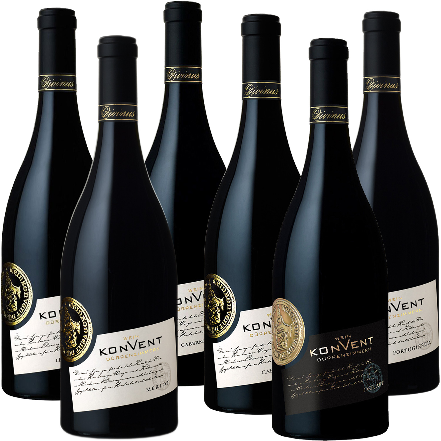 6er Rotwein-Paket2 Divinus Weinkonvent Dürrenzimmern