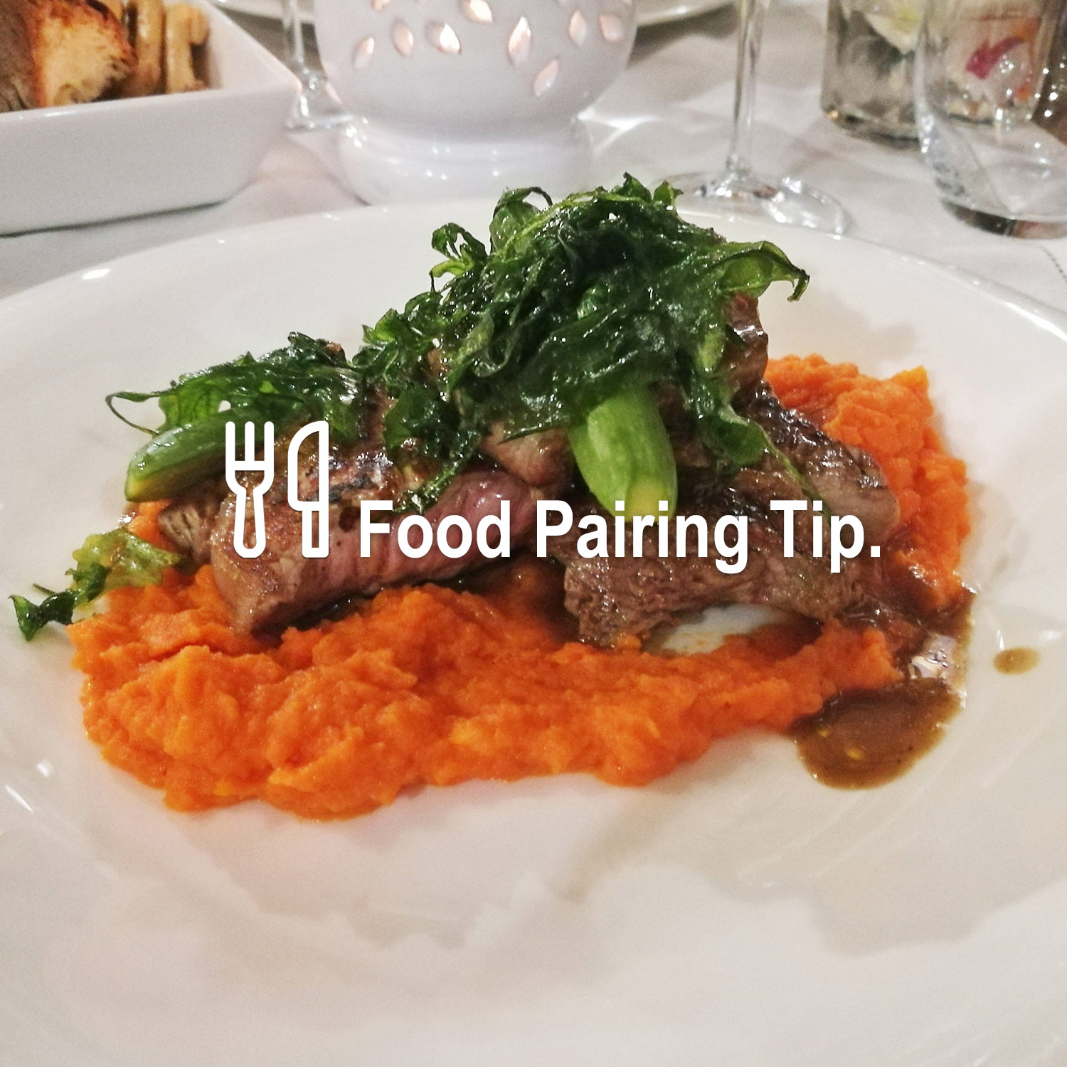 Tagliata di manzo zum Wein Tagliata di manzo zum Wein