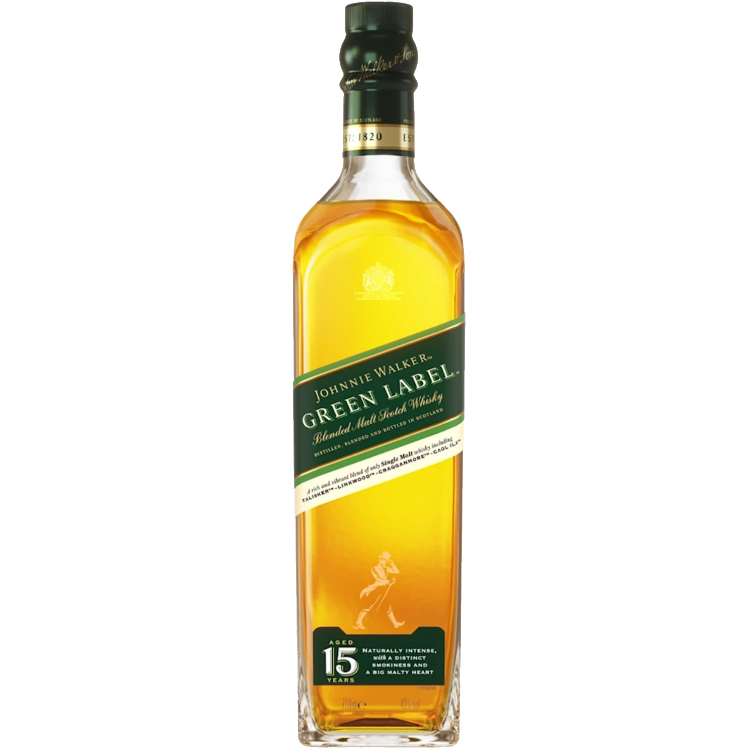Johnnie Walker Green Label 15YO Old Blended Malt Whisky