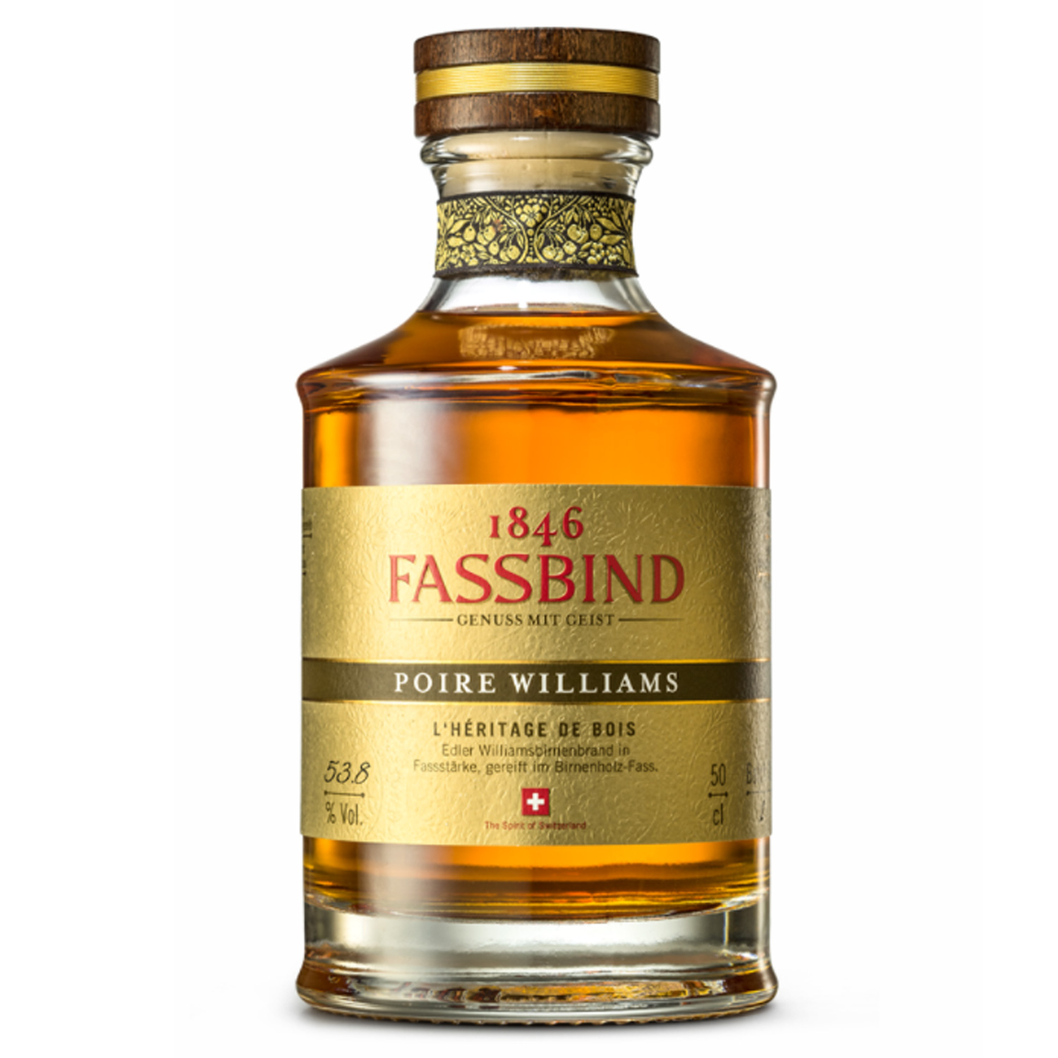 Schweizer Birnenbrand L'Héritage de Bois 1846 Fassbind Poire Williams Limitiert Schweizer Birnenbrand L'Héritage de Bois 1846 Fassbind Poire Williams Limitiert