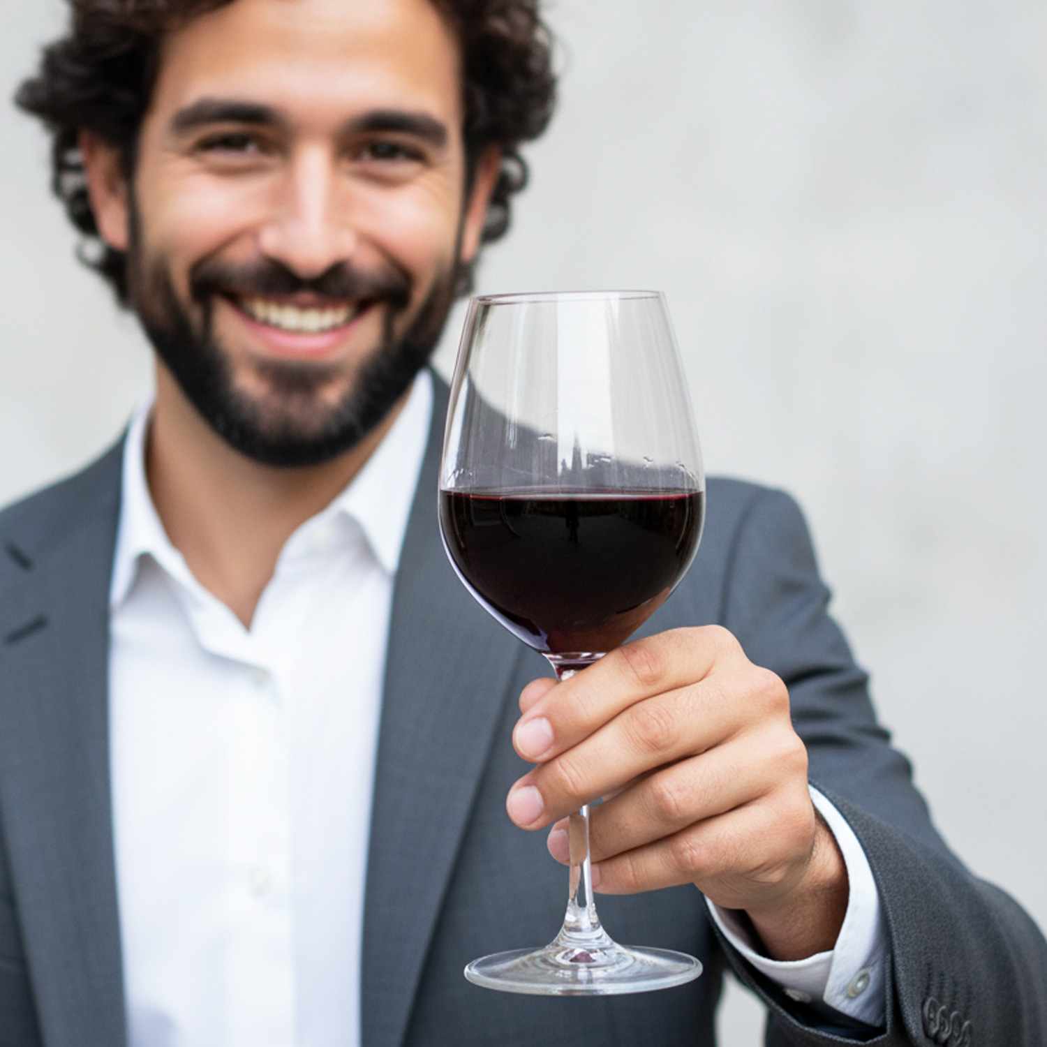 Genussvoller und köstlicher Rotwein