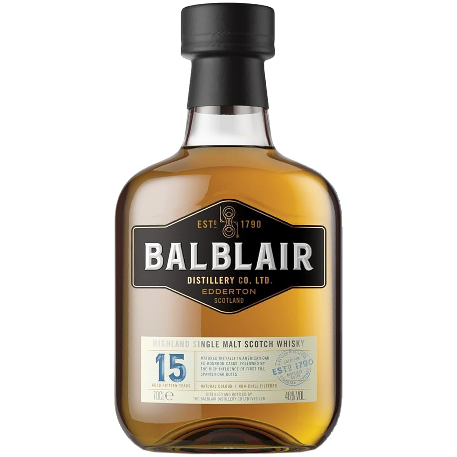 Balblair Single Malt Scotch Whisky 15YO