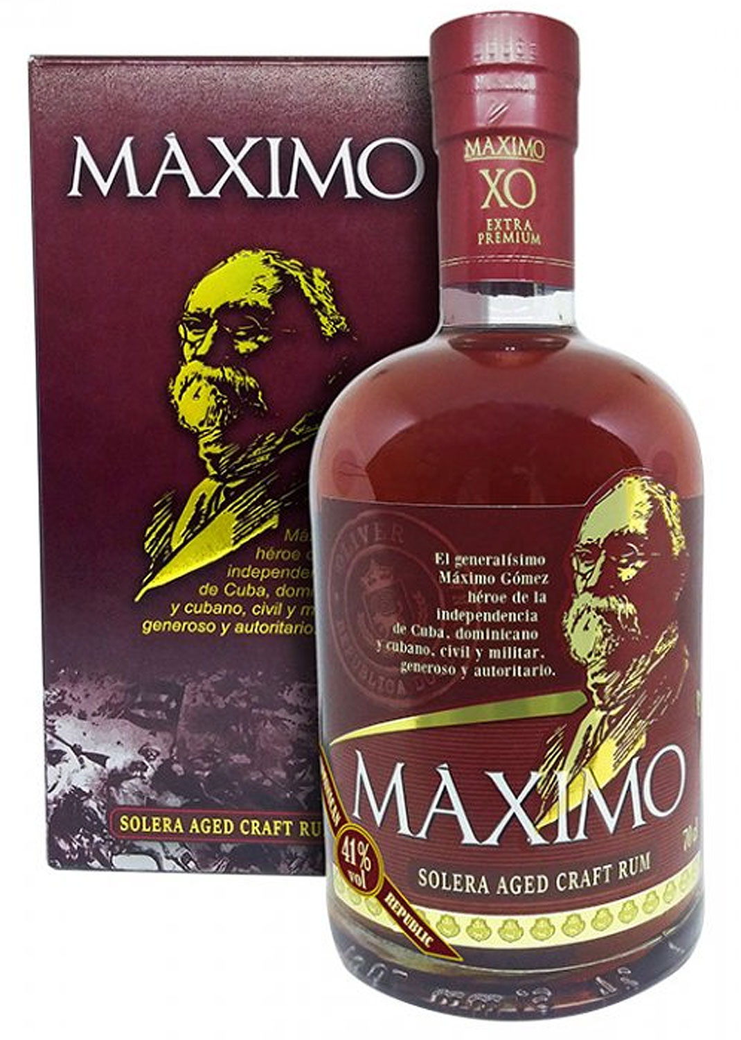 Ron MAXIMO XO Extra Premium Rum Ron MAXIMO XO Extra Premium Rum
