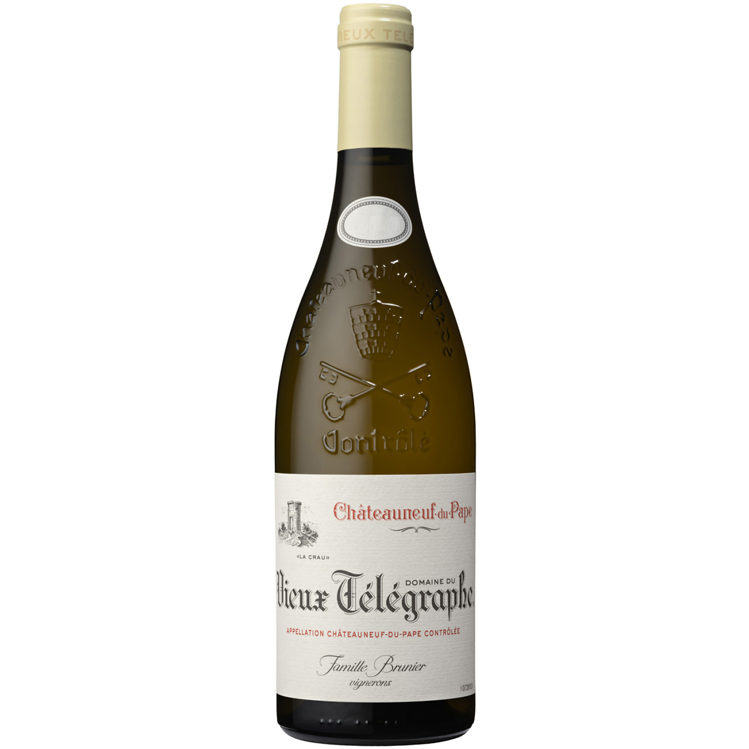 Weißwein Chateauneuf du Pape AOC Blanc 2021 Domain du Vieux Telegraphe |  Frankreich