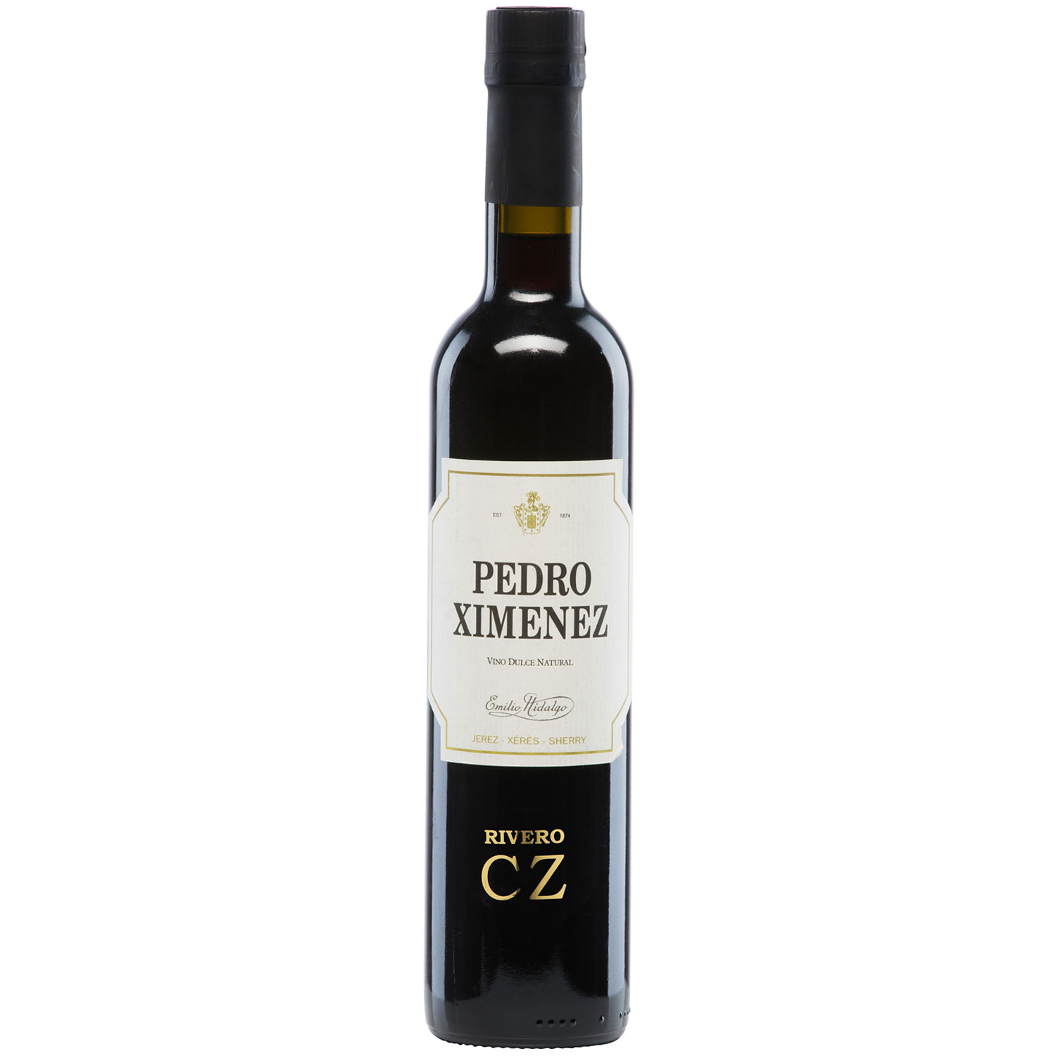 Sherry Pedro Ximenez Vino Dulce Natural Emilio Hidalgo