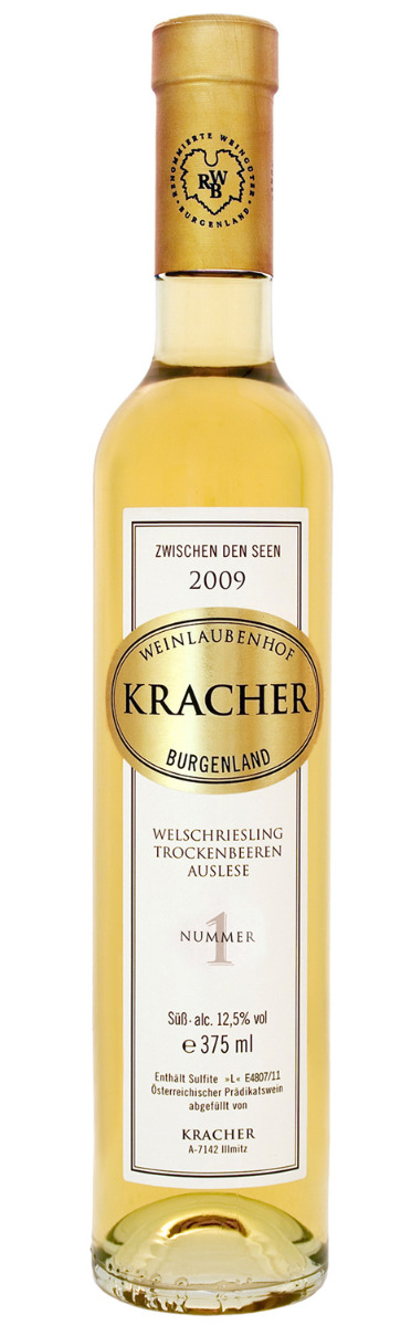 Zwischen den Seen 2009 Welschriesling Trockenbeerenauslese Nummer 1 Zwischen den Seen 2009 Welschriesling Trockenbeerenauslese Nummer 1