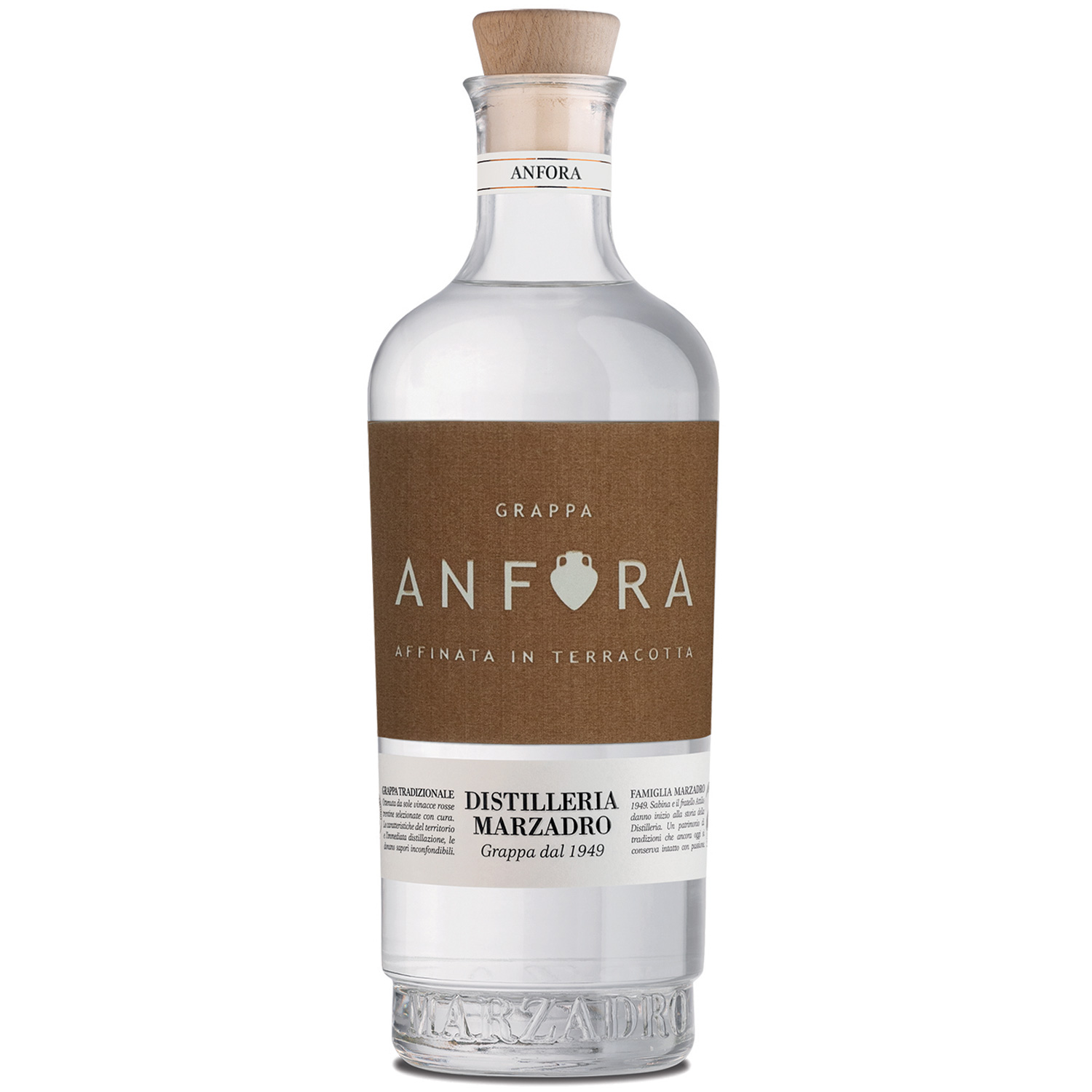 Grappa Marzadro Anfora Grappa Marzadro Anfora