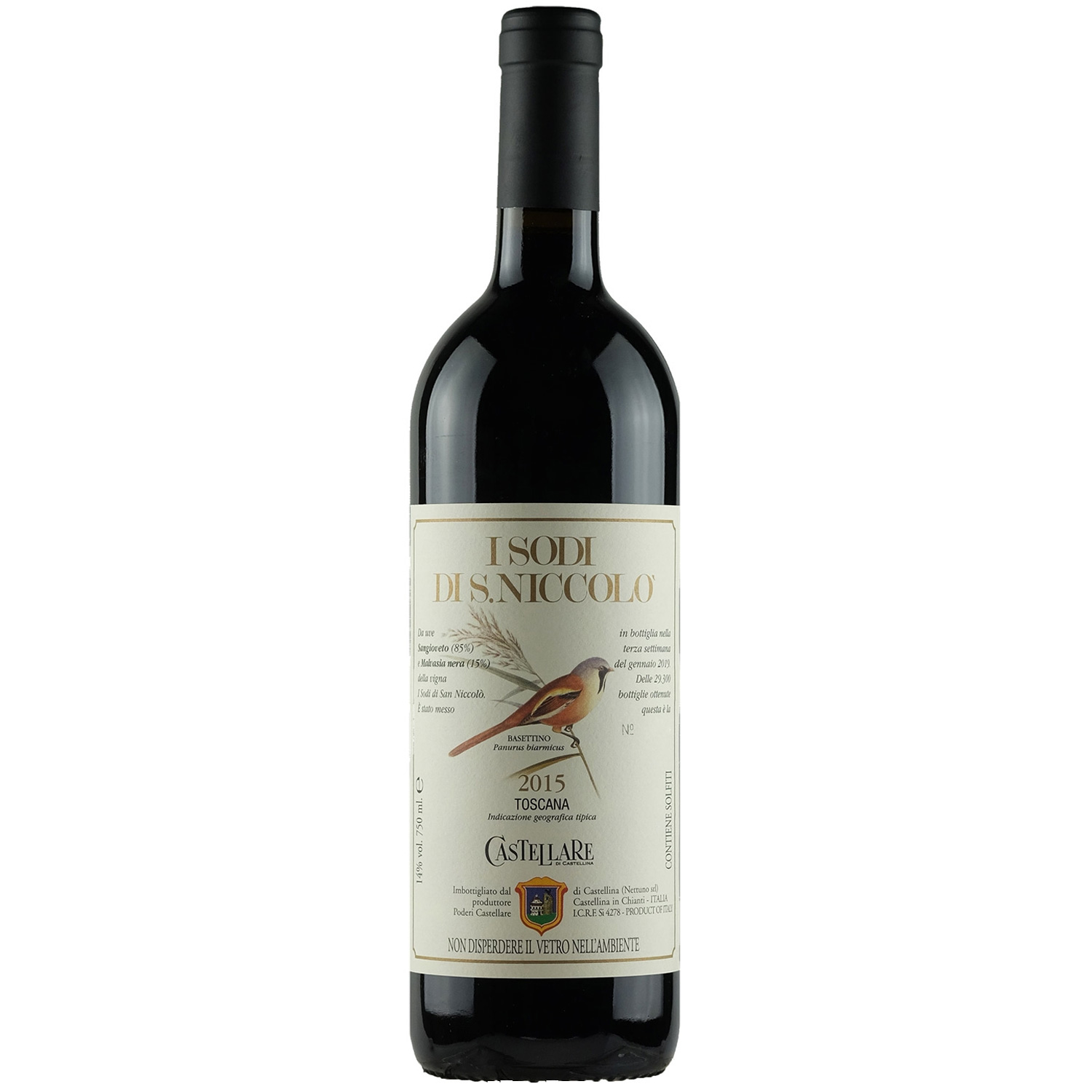 Italienischer Rotwein I Sodi di San Niccolo IGT 2015