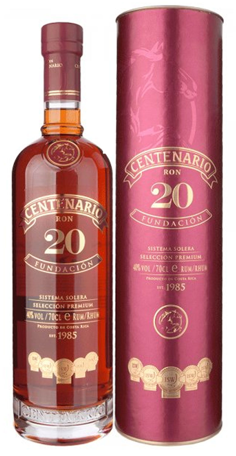 Edler Rum aus Costa Rica Ron Centenario 20 Edler Rum aus Costa Rica Ron Centenario 20