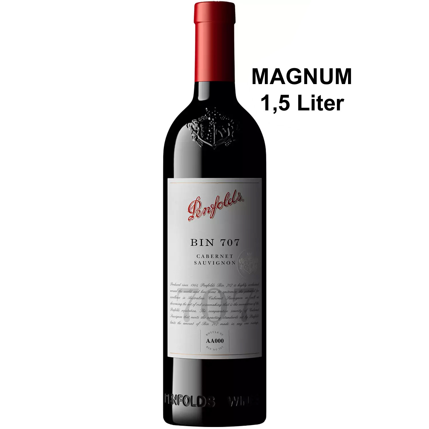 Penfolds Bin 707 Cabernet Sauvignon 2018 Magnum