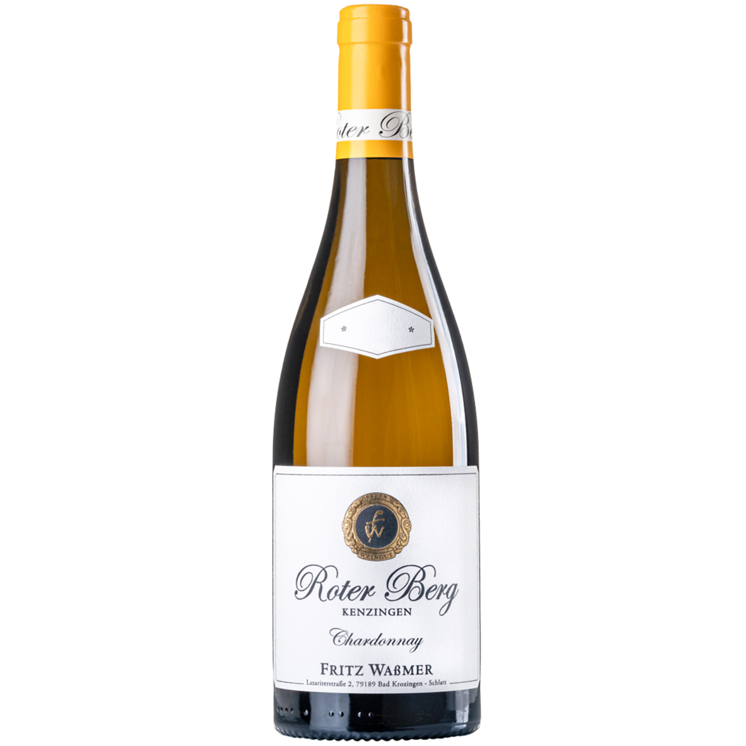 Fritz Waßmer Roter Berg Kenzingen Chardonnay 2022 Fritz Waßmer Roter Berg Kenzingen Chardonnay 2022