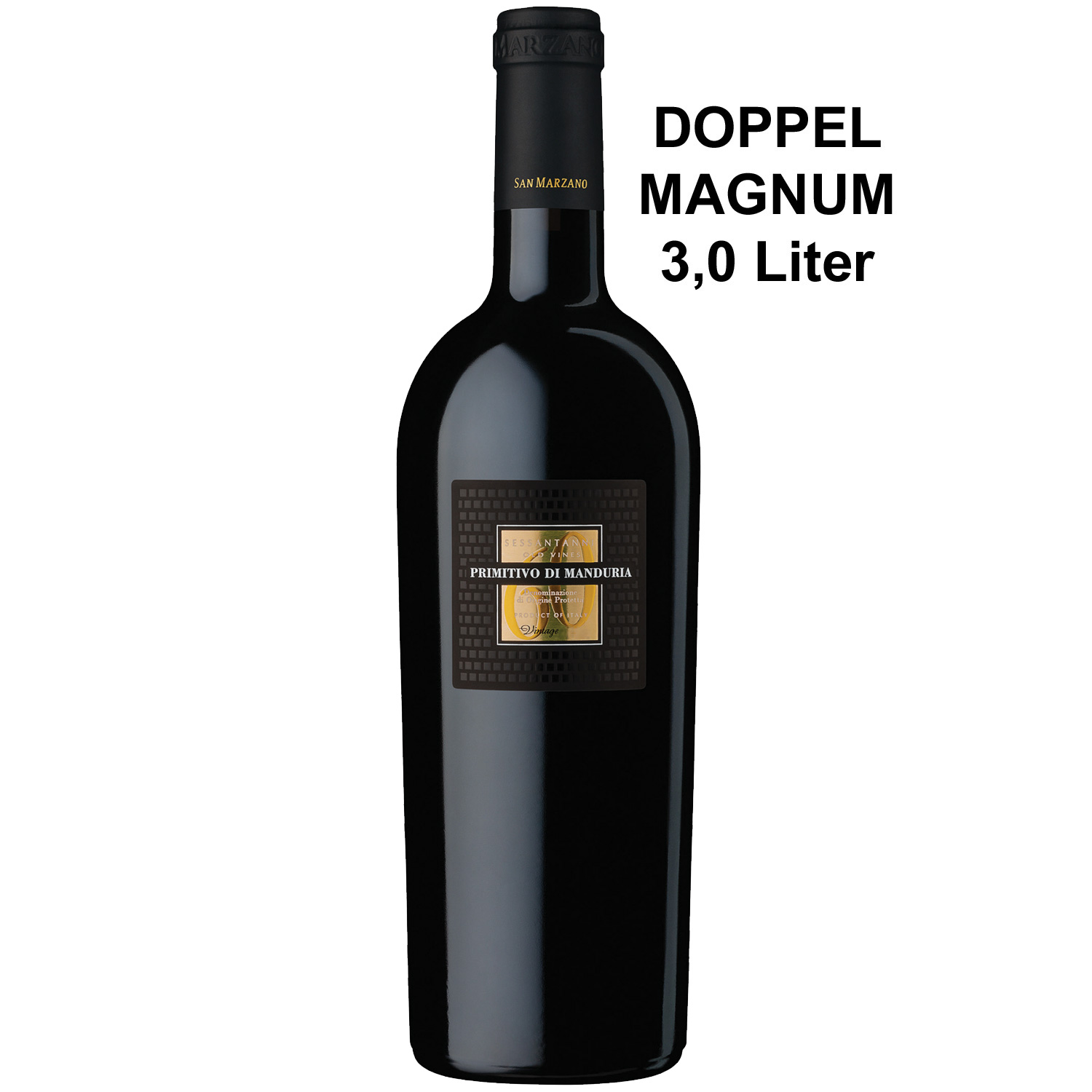 Italienischer Rotwein Sessantanni Jeroboam 2016  Italienischer Rotwein Sessantanni Jeroboam 2016
