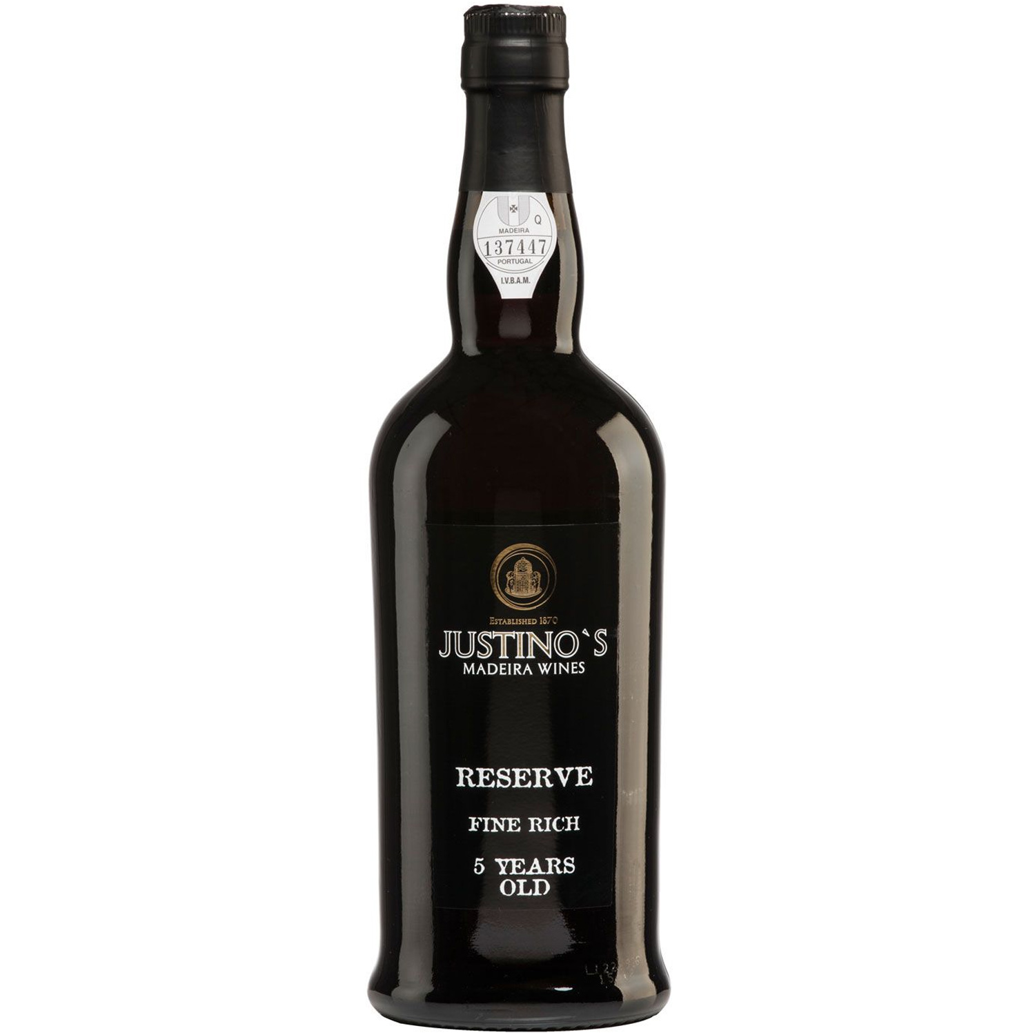 Justino's Reserve Fine Rich 5 Years Old Madeira Justino's Reserve Fine Rich 5 Years Old Madeira
