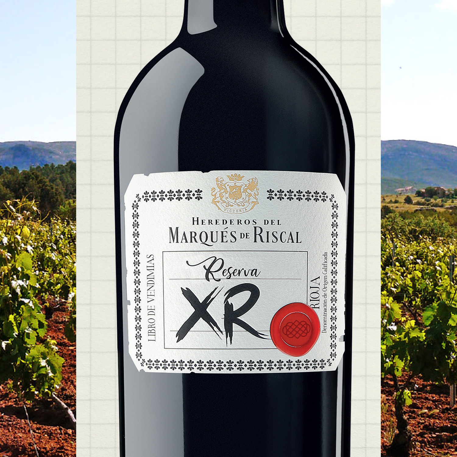 Herederos de Marques de Riscal XR Reserva 2017 mit 14,3 % vol.