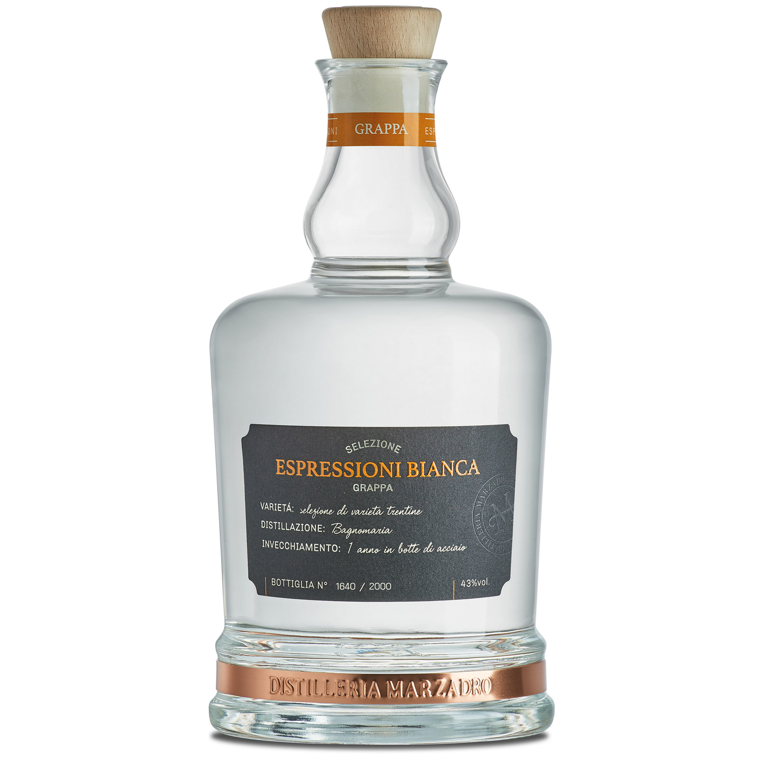 Grappa Marzadro Espressioni Bianca Grappa Marzadro Espressioni Bianca